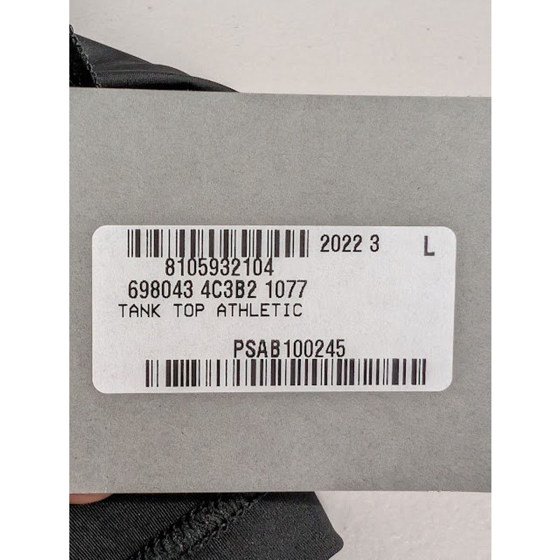Balenciaga o1rshd1 Athletic Tank Top in Black Size L / US 10 / IT 46 - 15 Thumbnail