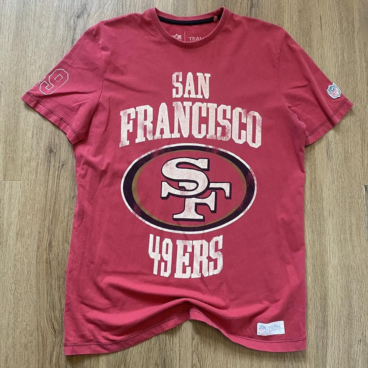 NFL San Francisco 49ers red and white sportswear t-shirt Size US M / EU 48-50 / 2 - 1 Thumbnail