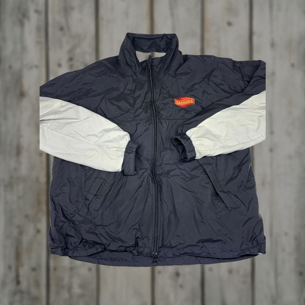 Port Authority VINTAGE Port Authority Darigold Full Zip Bomber Jacket Nylon Black L Men Zip Embroidered Logo Size US L / EU 52-54 / 3 - 1 Thumbnail