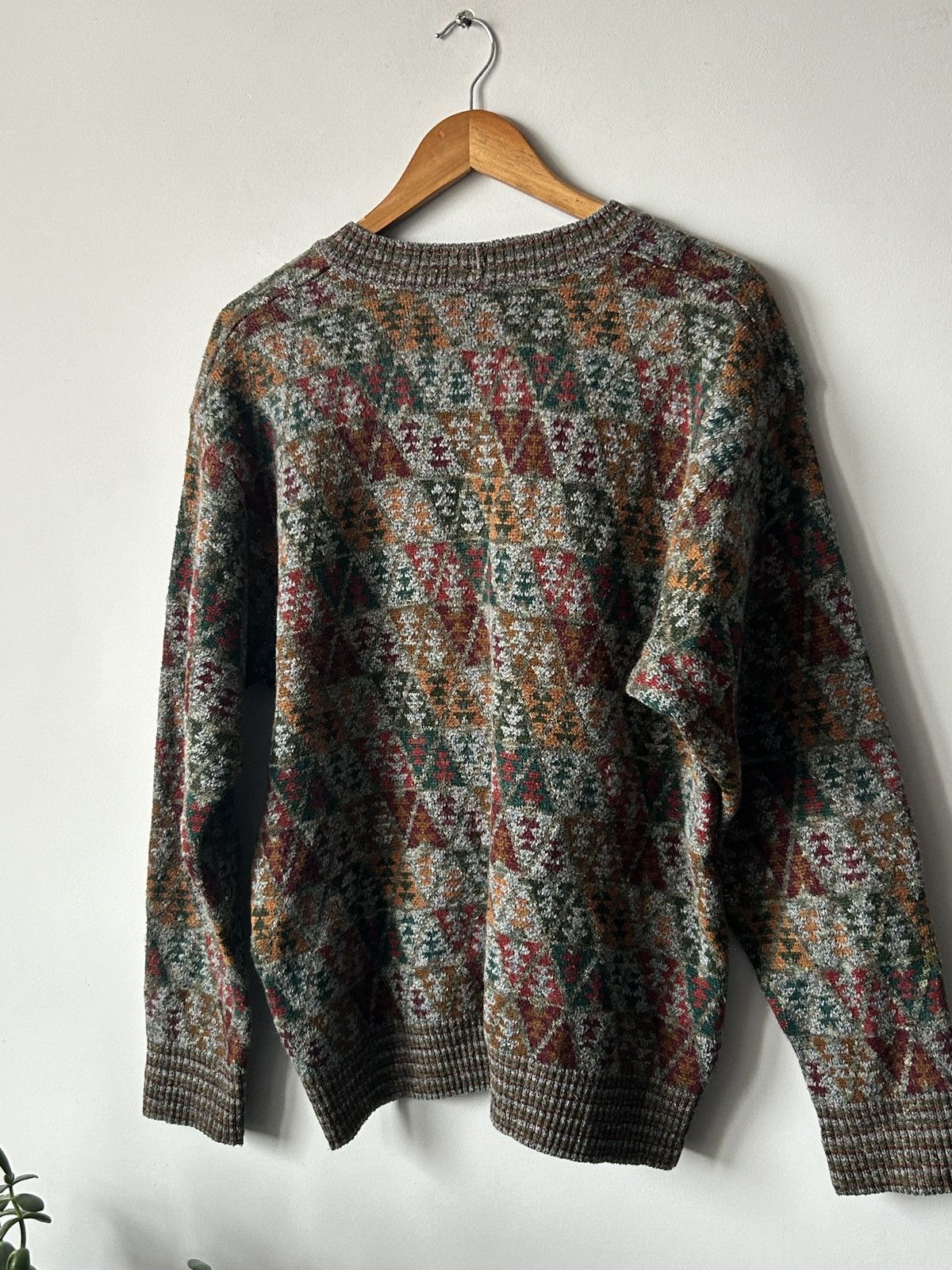 Missoni × Vintage Missoni Geometric Wool Knit Sweater Mens Size L/M Jumper Size US L / EU 52-54 / 3 - 6 Thumbnail