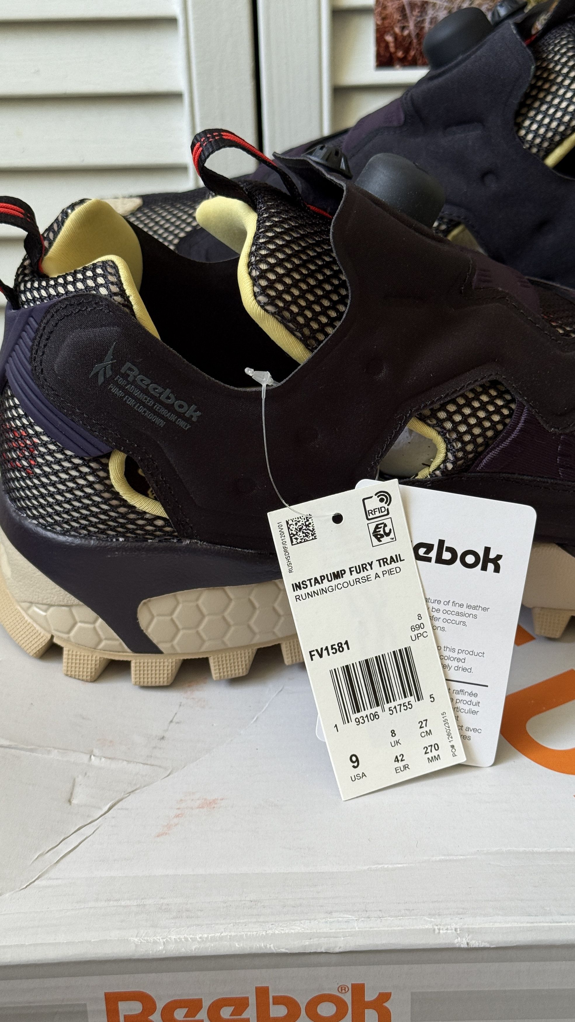 Reebok InstaPump Fury Trail Size US 9 / EU 42 - 9 Thumbnail