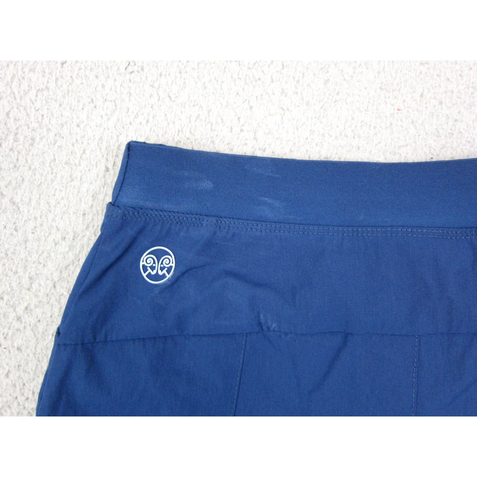 Vintage Renwick Skort Womens M Blue Knit Athletic Running Gym Short Skirt Athletic City Sports Size 32" / US 10 / IT 46 - 4 Thumbnail