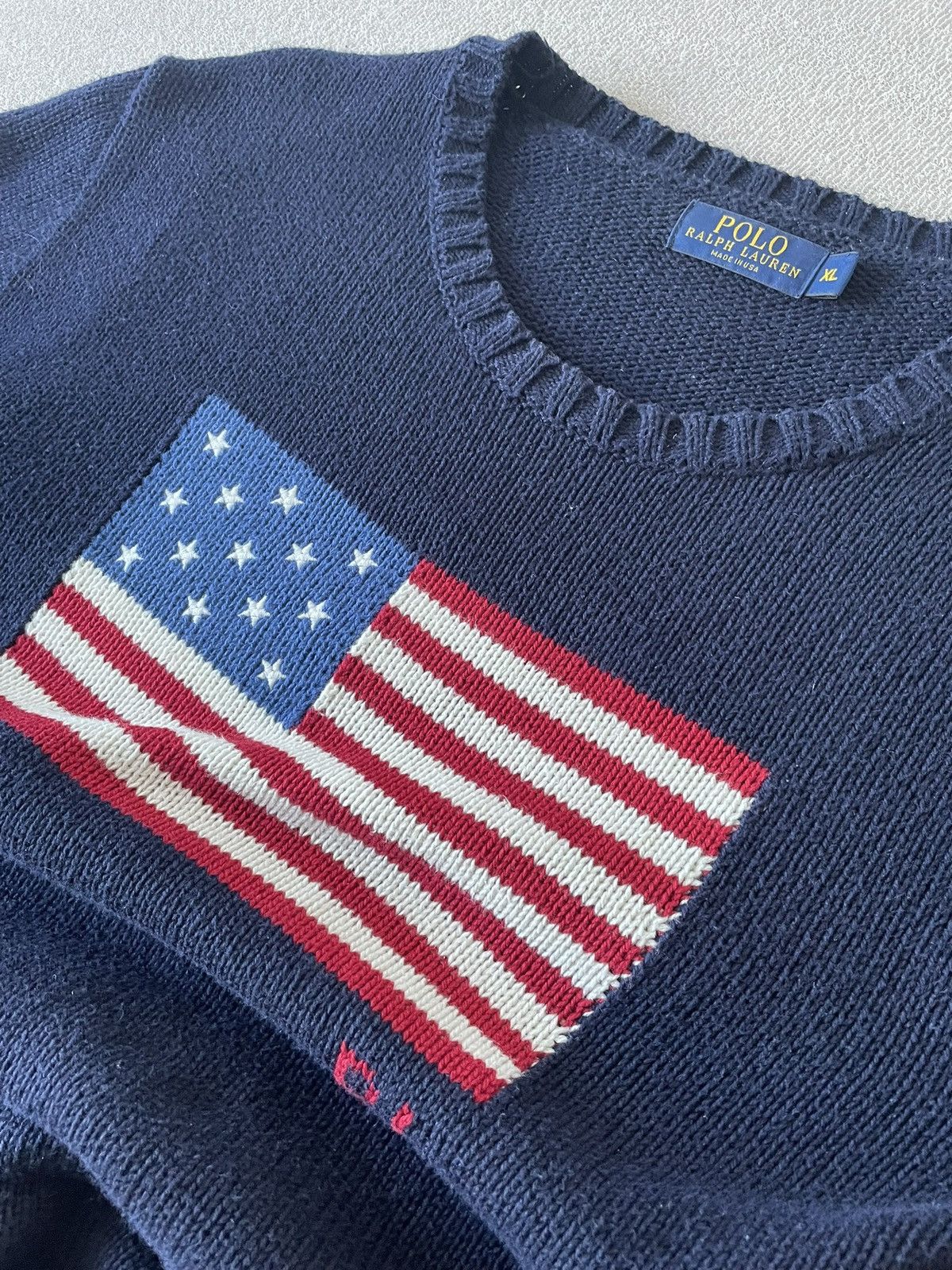 Polo Ralph Lauren × Ralph Lauren Ralph Lauren USA Jumper Size US XL / EU 56 / 4 - 3 Thumbnail