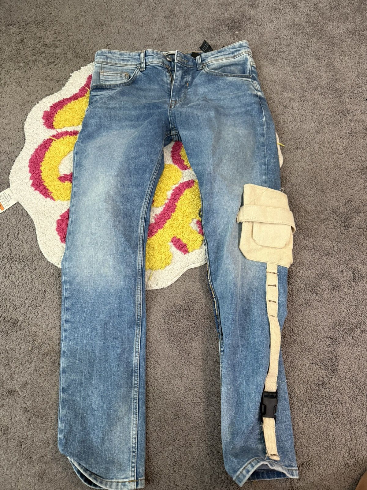 Zara Zara custom jeans Size US 32 / EU 48 - 1 Thumbnail