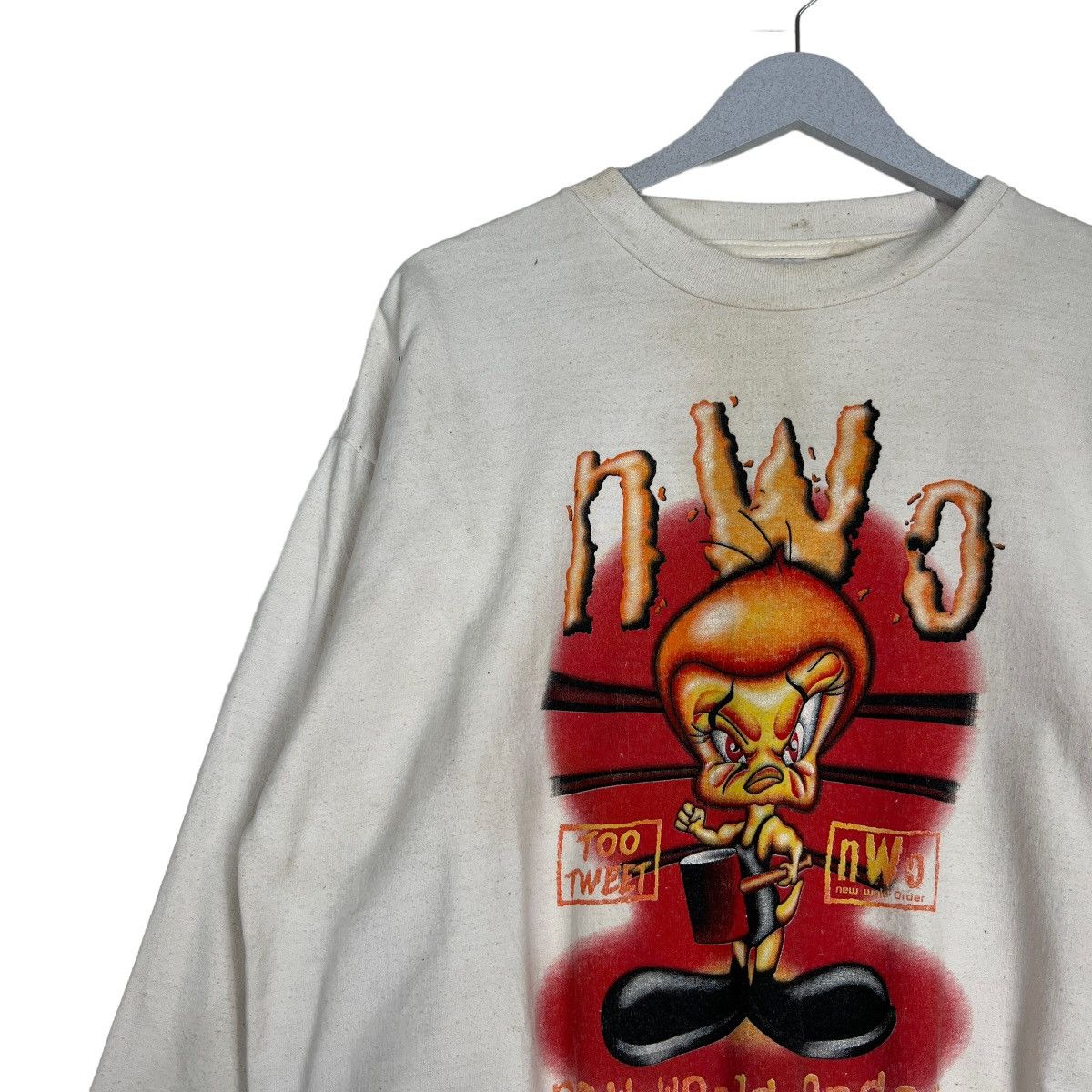Vintage 🔥 VINTAGE NEW WORLD ORDER SWEATSHIRTS Size US L / EU 52-54 / 3 - 5 Thumbnail