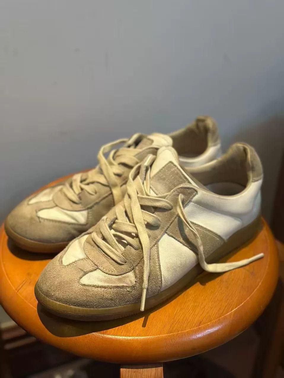 Maison Margiela maison margiela replica calfskin sneakers Size US 8 / EU 41 - 1 Thumbnail