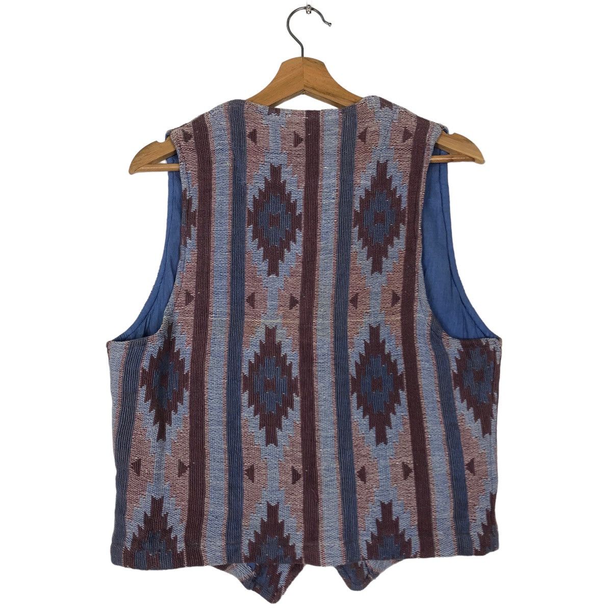 Japanese Brand 🔥90’s Vintage Vest Navajo Aztec Chimayo Jungle Storm Size US M / EU 48-50 / 2 - 8 Thumbnail
