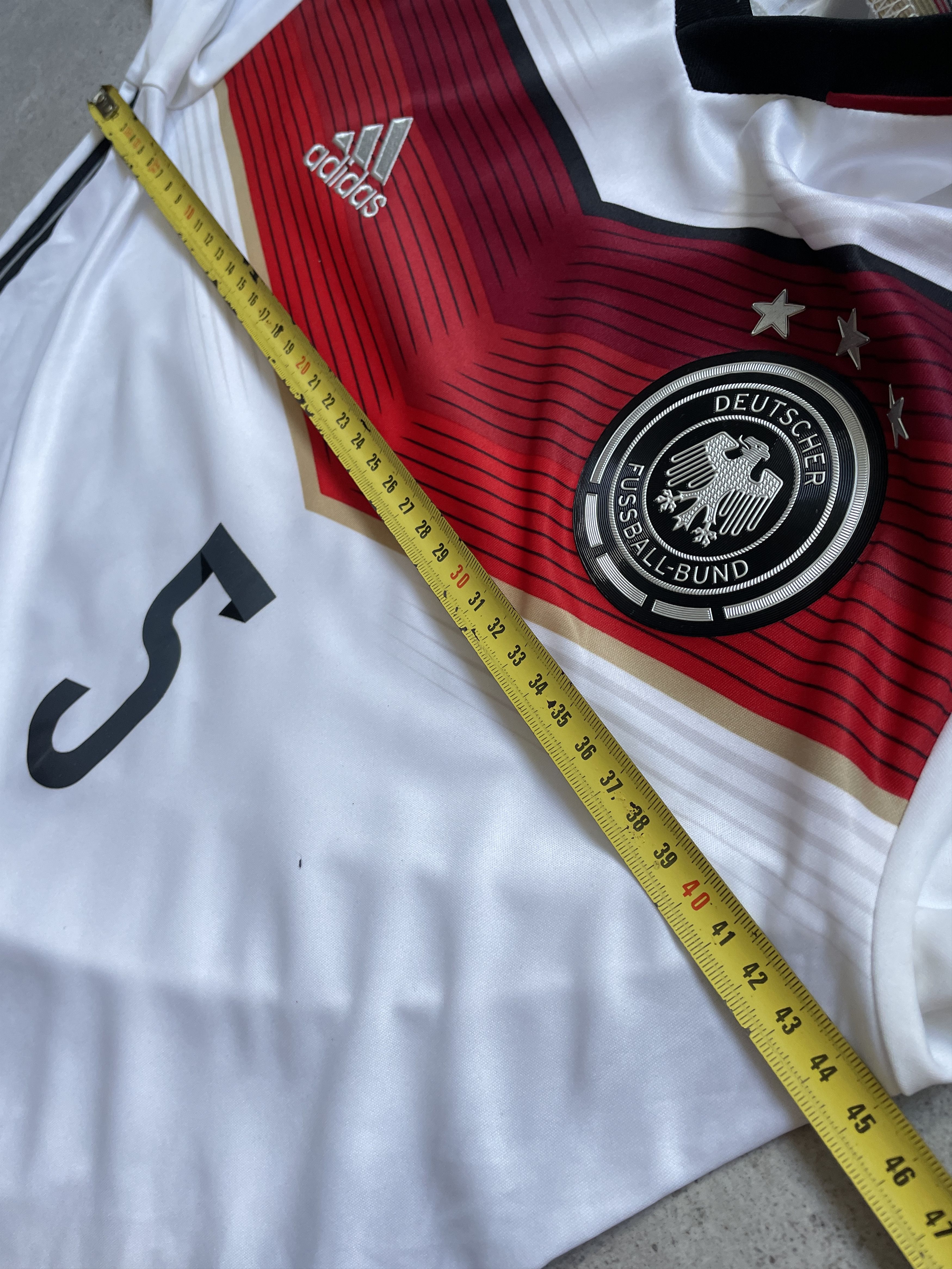 Adidas ADIDAS BLOKECORE GERMANY HUMMELS 5 2014 BLOKECORE JERSEY Size US S / EU 44-46 / 1 - 10 Thumbnail