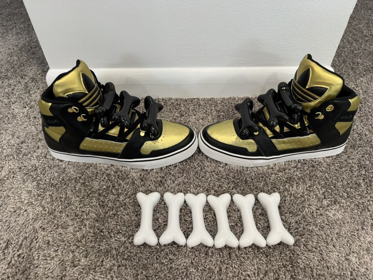 Jeremy Scott 2 sets of Adidas Jeremy Scott Bones Size ONE SIZE - 6 Thumbnail
