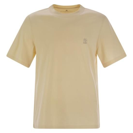 Brunello Cucinelli BRUNELLO CUCINELLI Men Polo Shirts M0B138440 YELLOW Size US XL / EU 56 / 4 - 1 Thumbnail