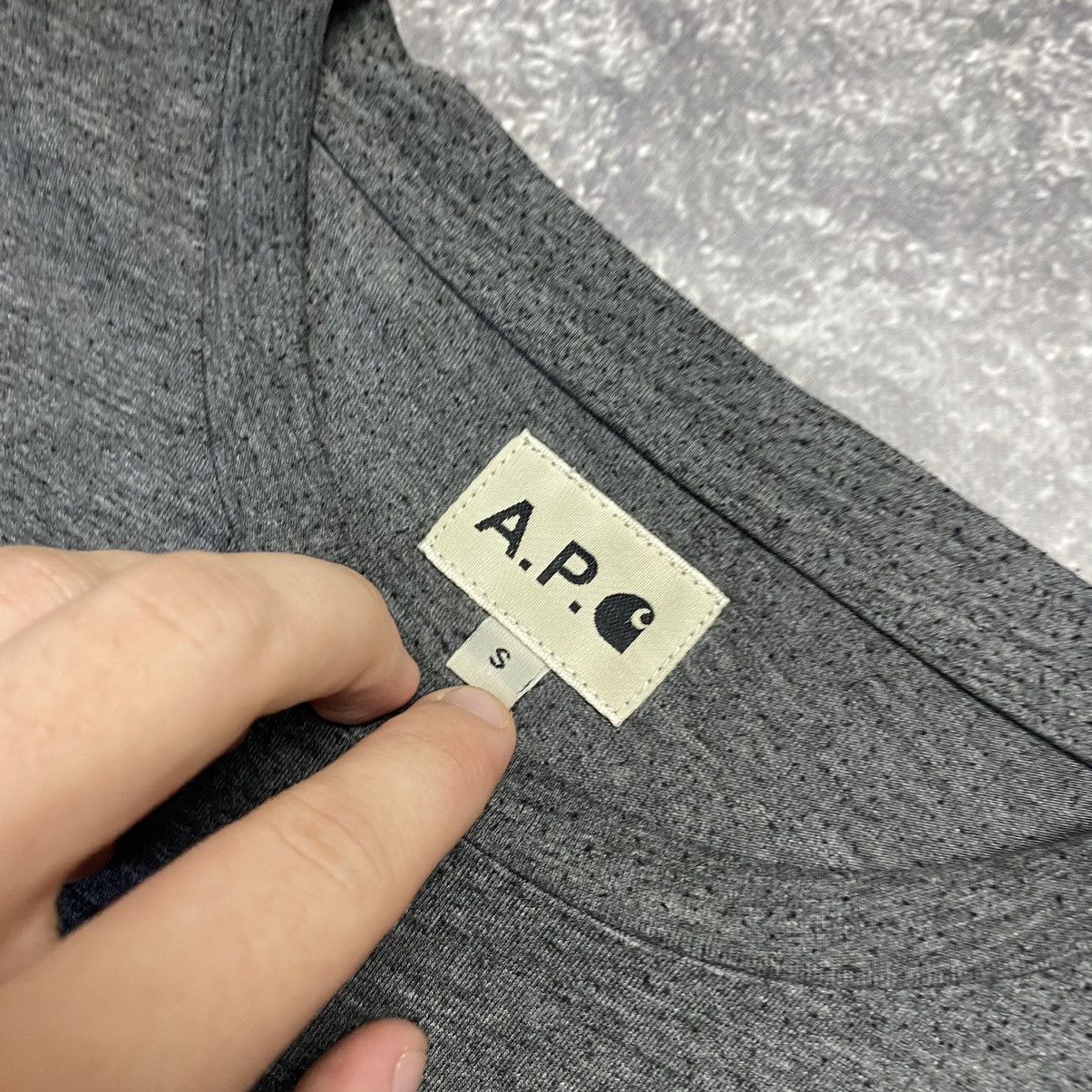 A.P.C. Men’s Carhartt x APC small logo designer luxury tee Size US S / EU 44-46 / 1 - 3 Thumbnail