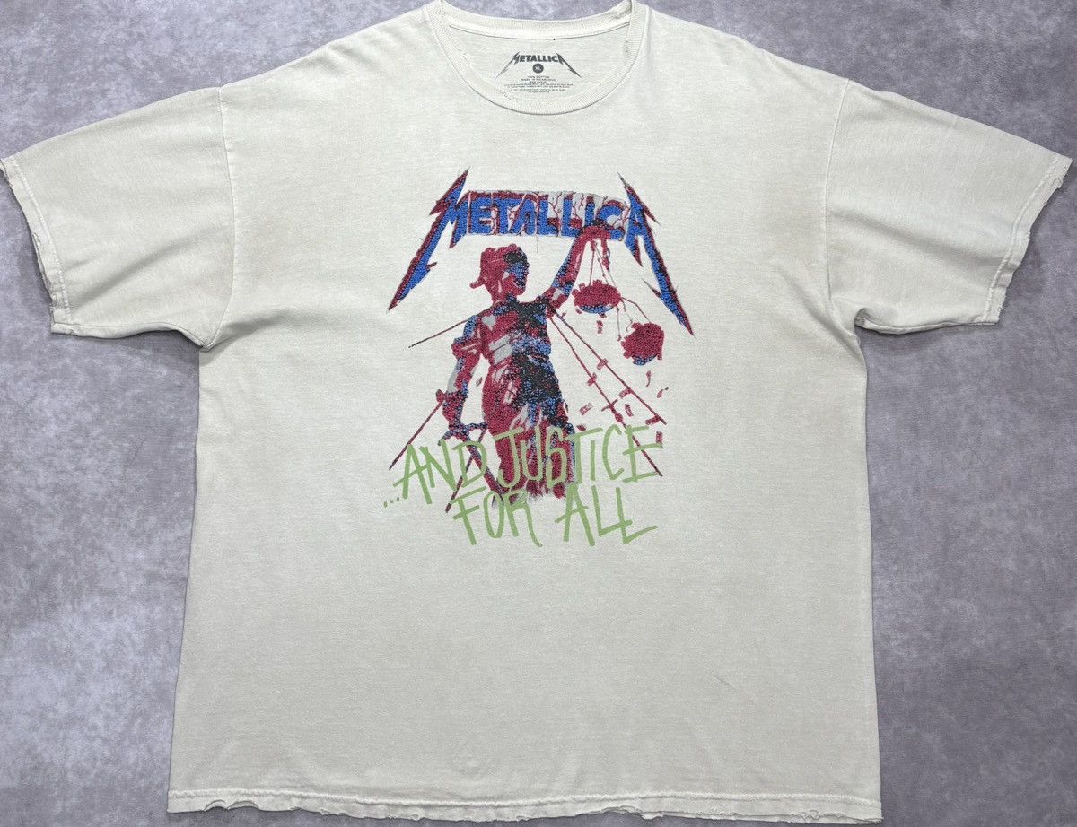 Vintage Vintage Metallica Graphic Tee Size US XL / EU 56 / 4 - 1 Thumbnail