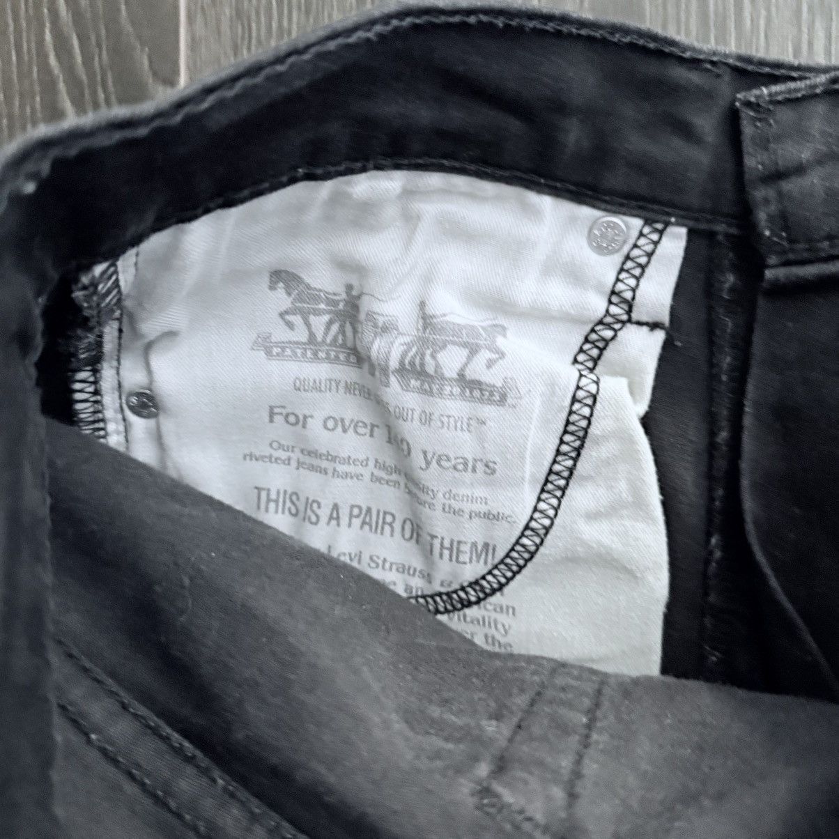 Levi's Levi’s 519 Black Jeans Size 32 Size US 32 / EU 48 - 8 Thumbnail