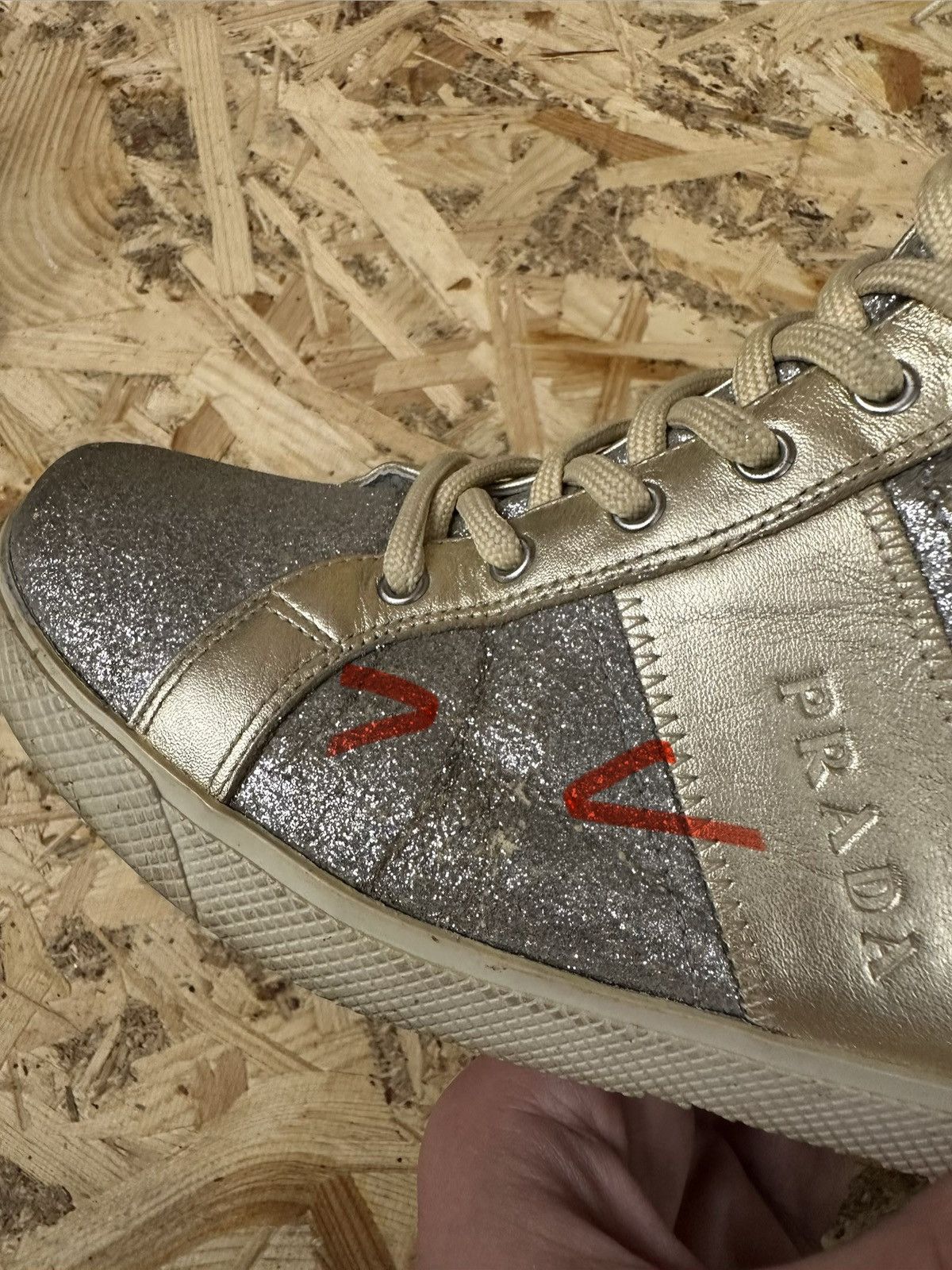 Prada Prada boits size 6,5 US gold Size US 6.5 / IT 36.5 - 16 Thumbnail