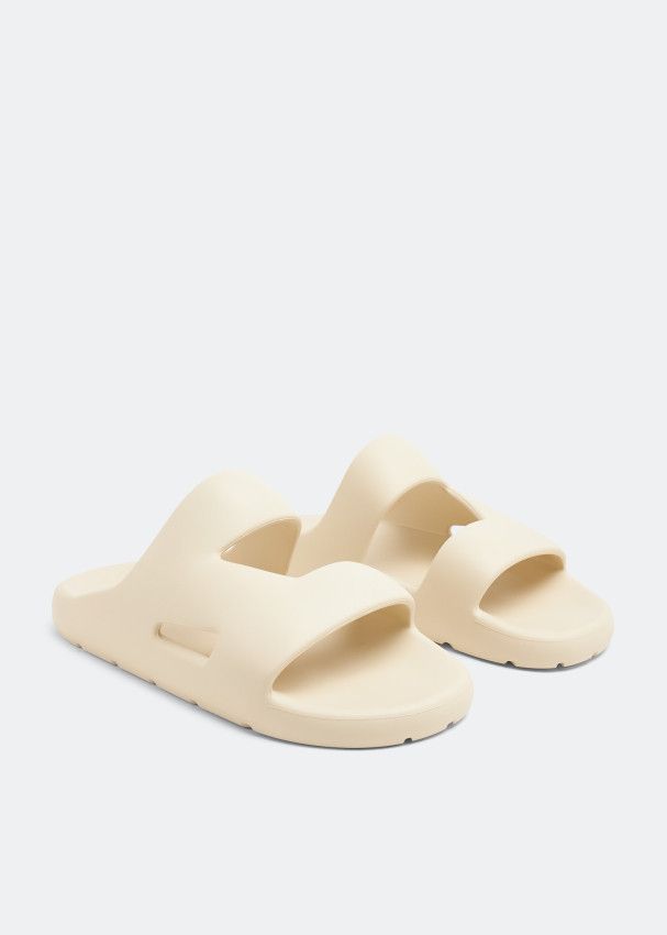 Bottega Veneta o1w1db10724 Band Slides in Ivory Size US 13 / EU 46 - 4 Thumbnail