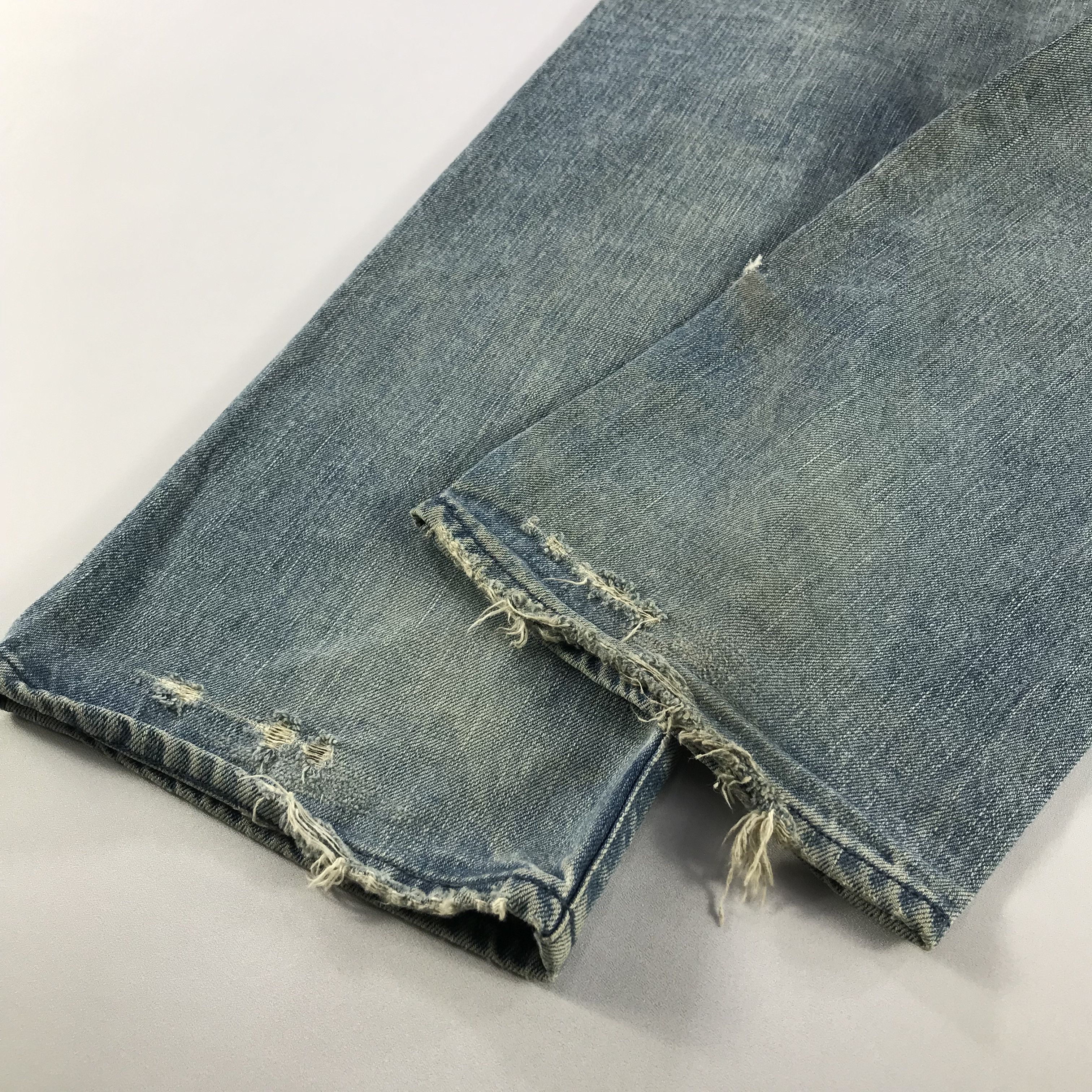 Nonnative Nonnative Selvedge Jeans Distressed Denim KJ3387 Size US 36 / EU 52 - 5 Thumbnail