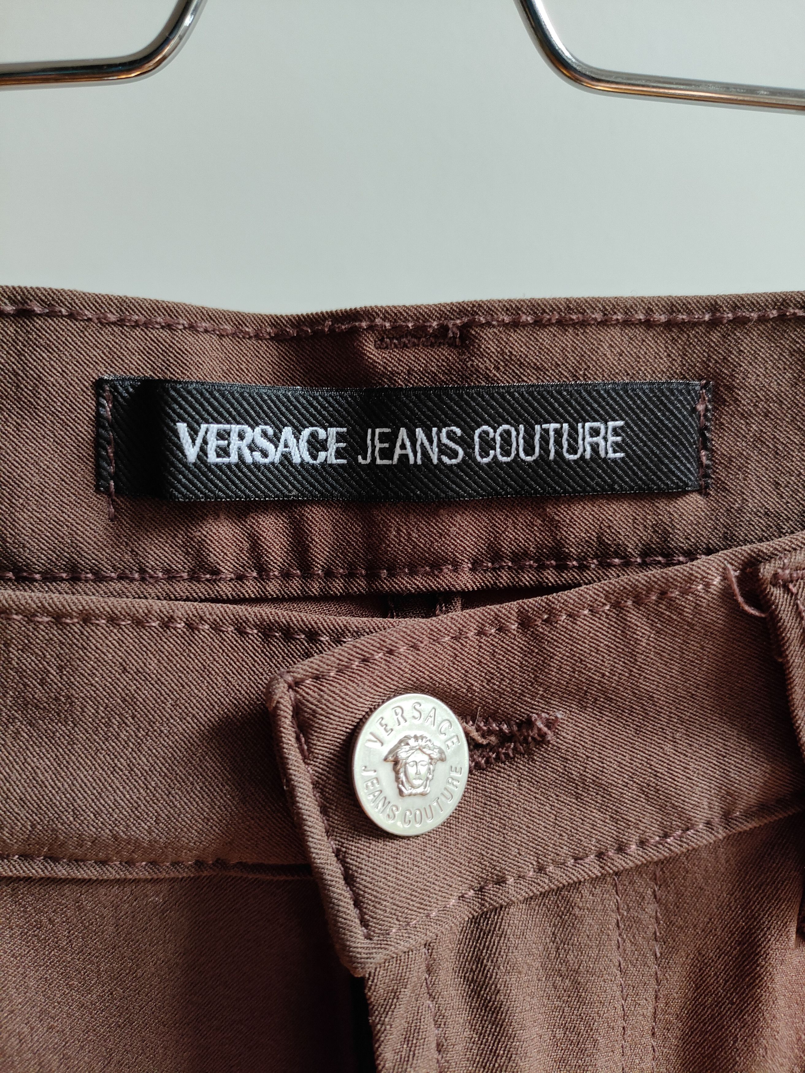 Versace Vintage Versace Nylon Brown Pants Size US 32 / EU 48 - 6 Thumbnail