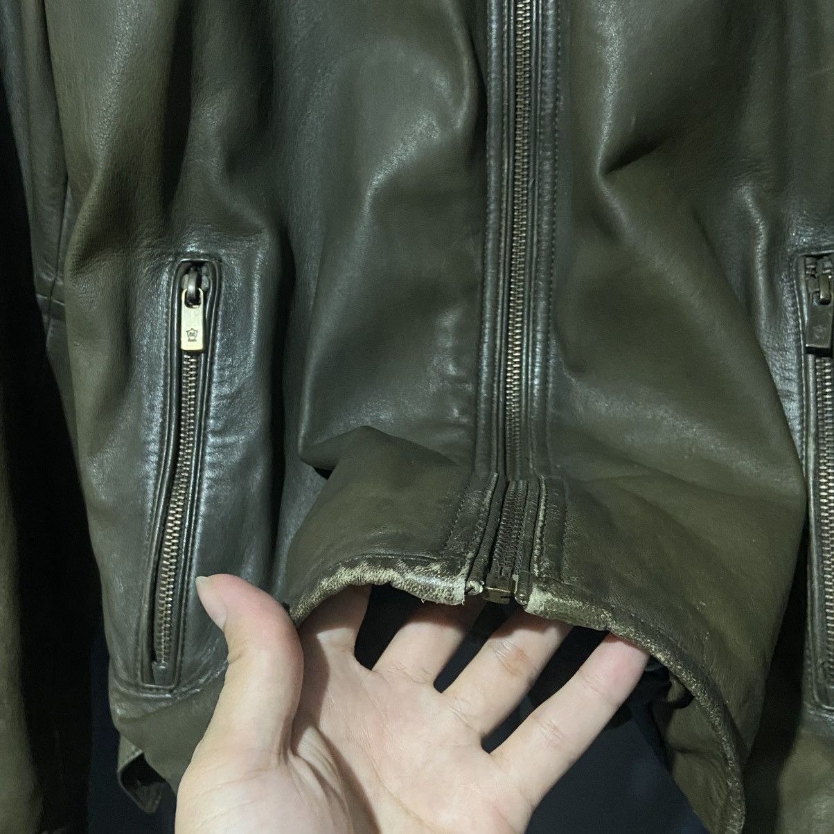Massimo Dutti Massimo Dutti Leather jacket Size US M / EU 48-50 / 2 - 6 Thumbnail