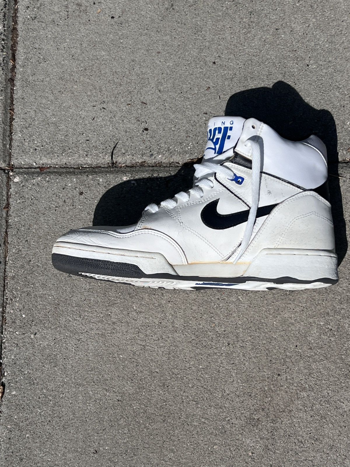 Nike × Vintage Vintage Nike Air 1989 Driving Force Shoes Size 12 & 13 80s Size US 12 / EU 45 - 7 Thumbnail