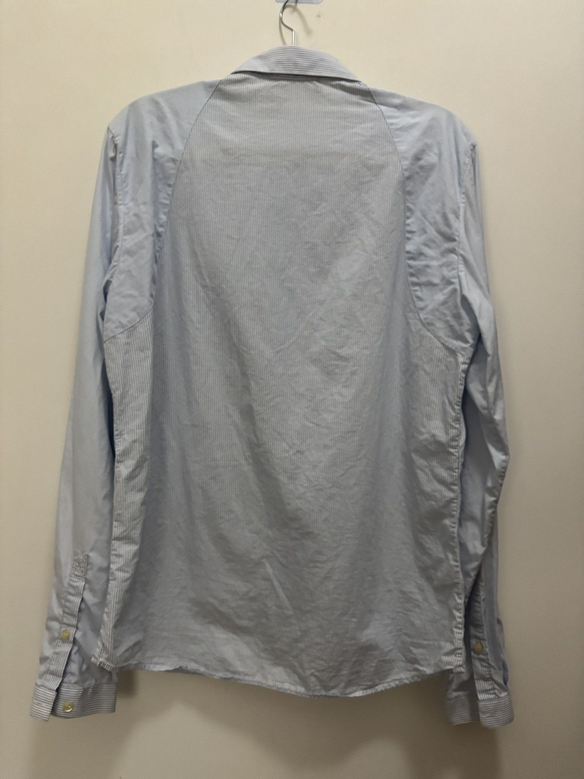 Alexander McQueen Alexander McQueen blue and white striped shirt, Size US S / EU 44-46 / 1 - 8 Thumbnail