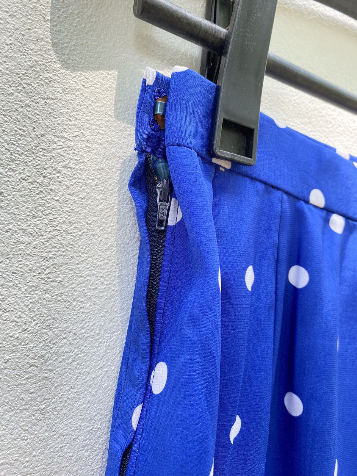 Yves Saint Laurent YSL vintage polka dot skirt