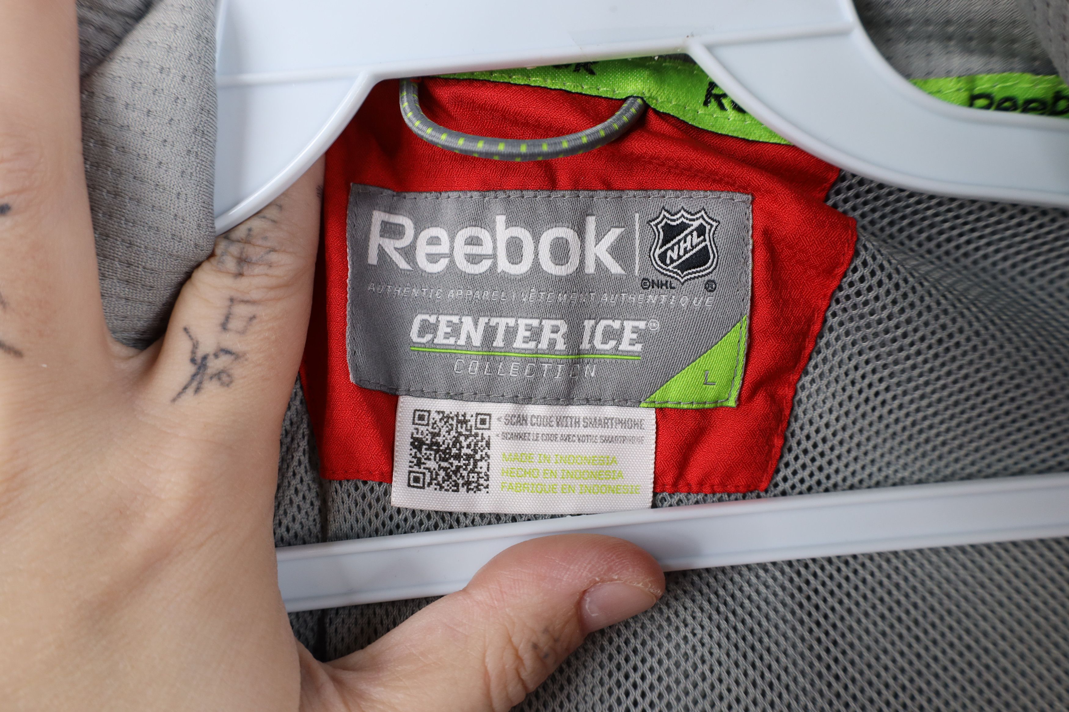 Reebok Reebok Center Ice Detroit Red Wings Hockey Pullover Jacket Size US L / EU 52-54 / 3 - 10 Thumbnail
