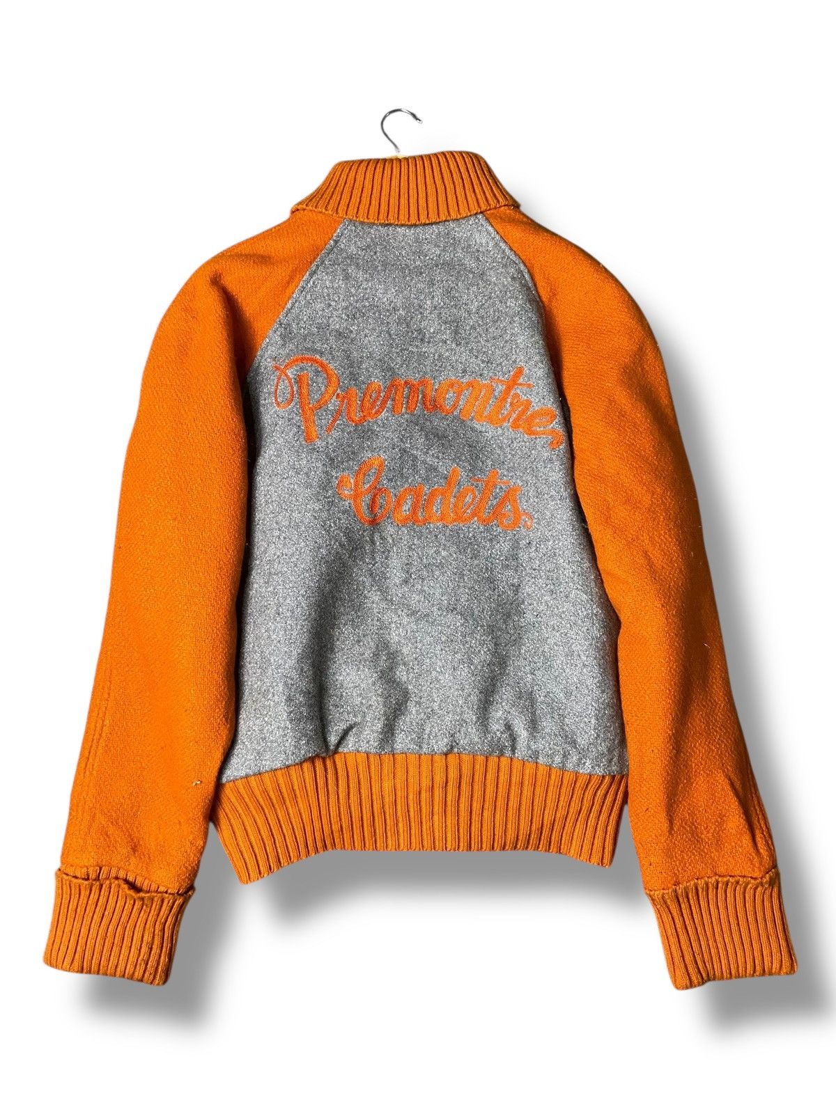 Japanese Brand Vintage Houston Sportswear Premontre Varsity Jacket (150) Size US S / EU 44-46 / 1 - 2 Thumbnail