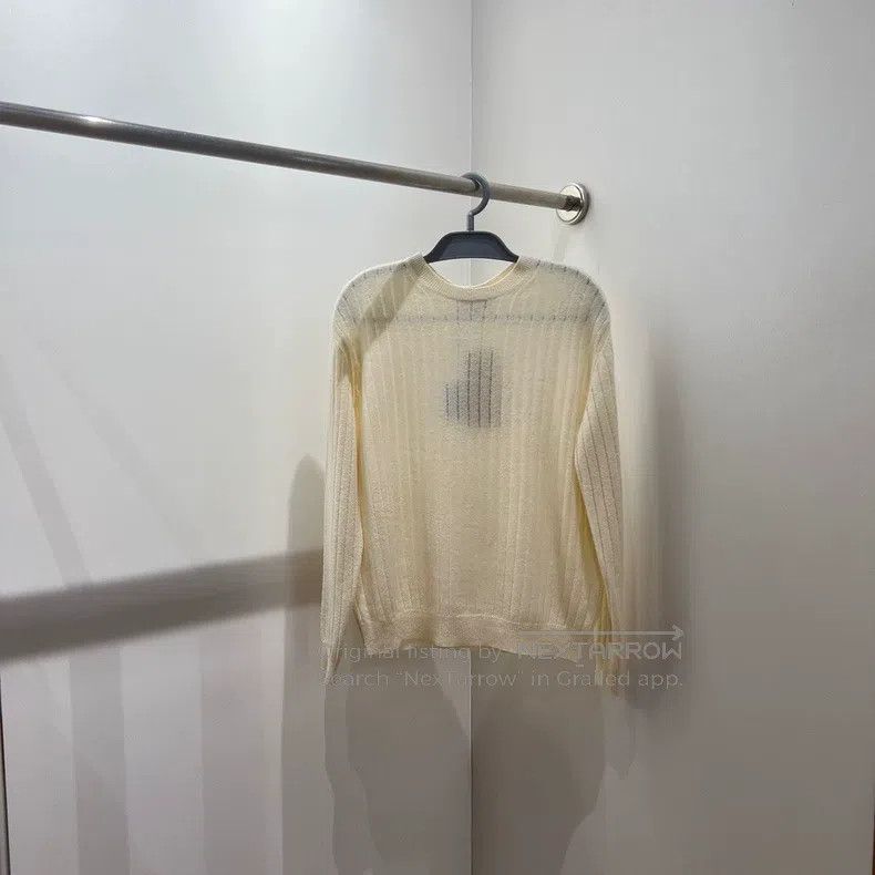 Loro Piana Loro Piana Cashmere Beige Stripe Size XS / US 0-2 / IT 36-38 - 1 Thumbnail