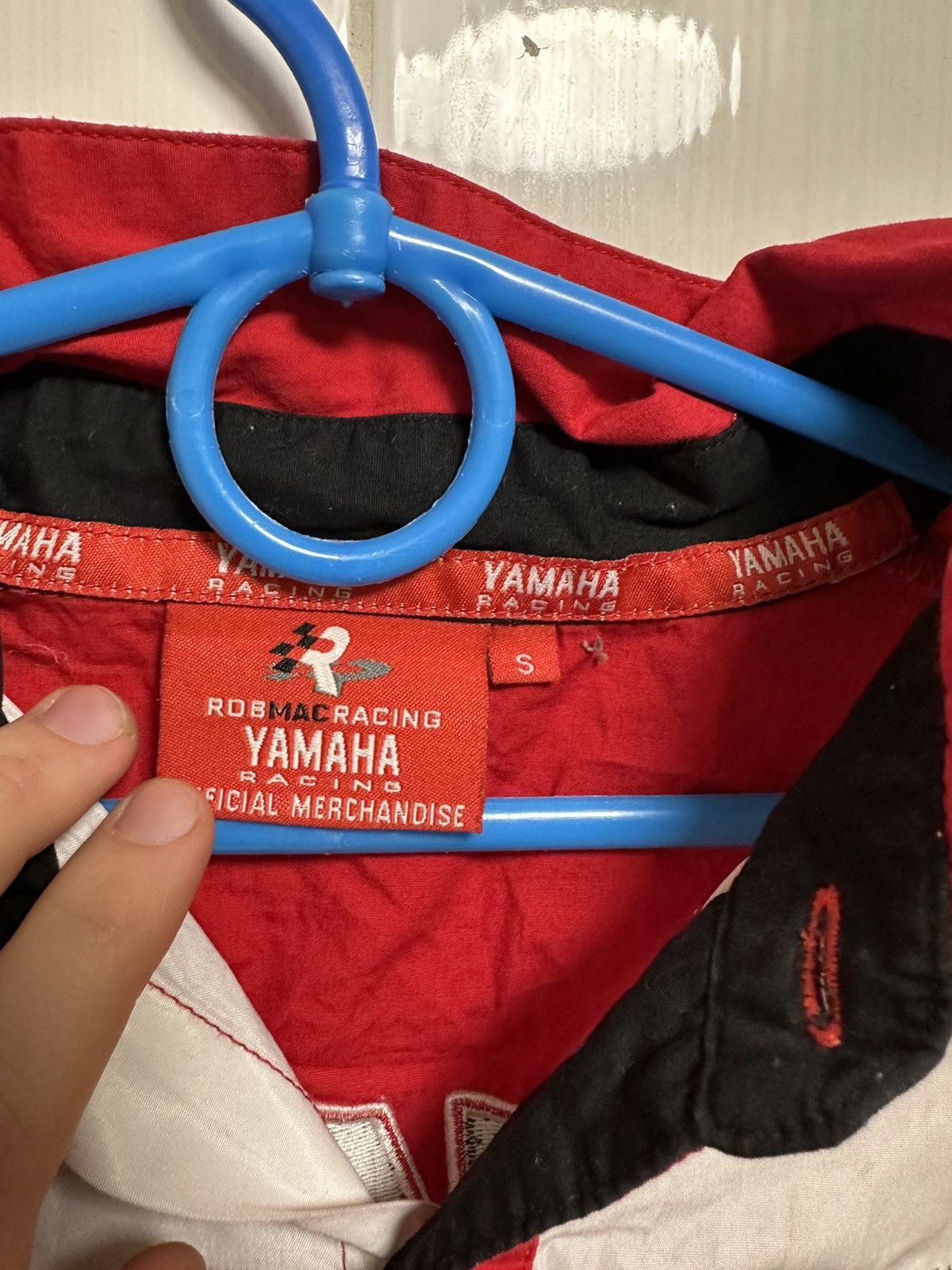 Yamaha Yamaha Red Moto Racing Rob McElnea Version North West 200 Size US S / EU 44-46 / 1 - 6 Thumbnail