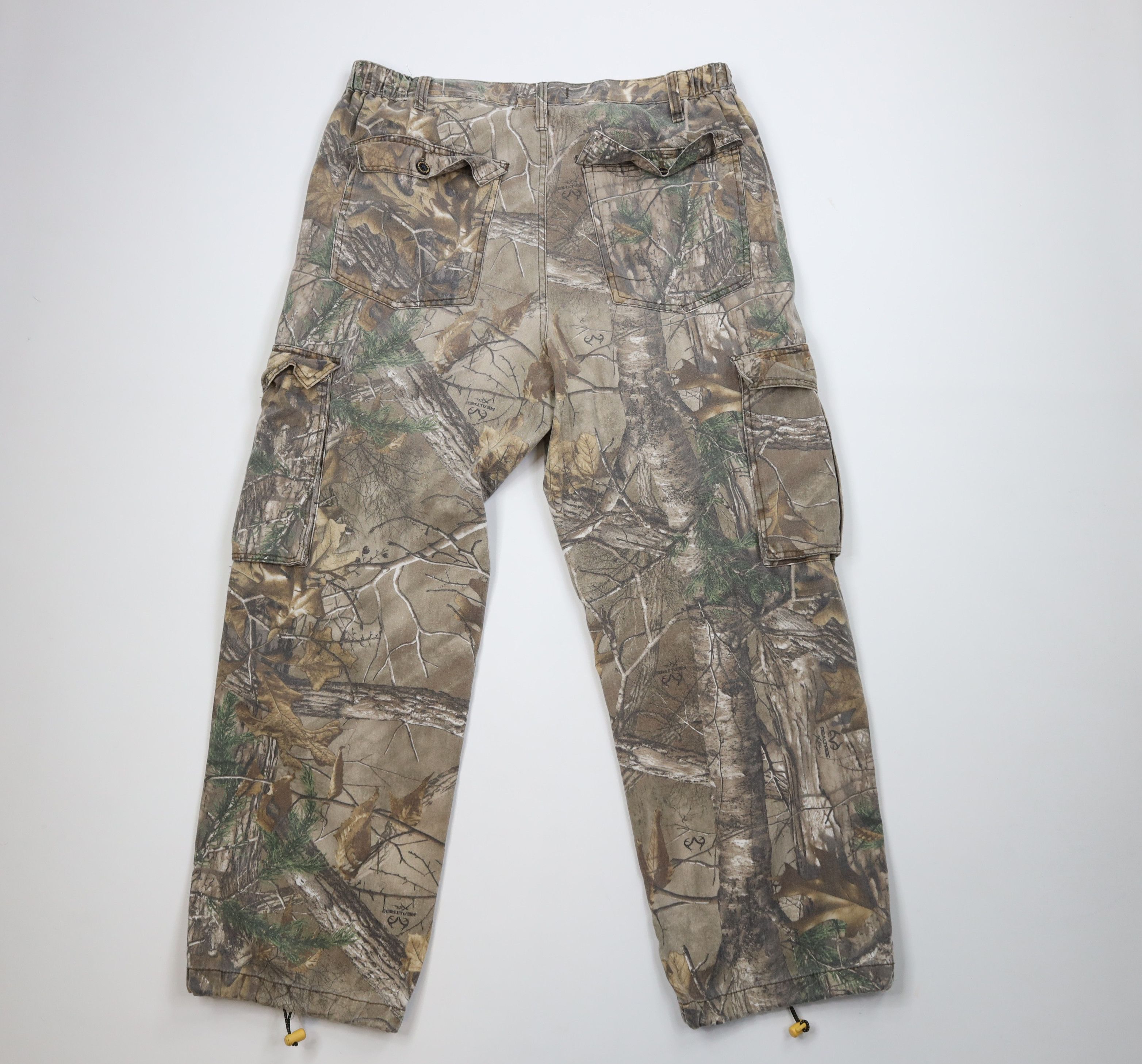 Vintage Vintage Y2K Streetwear Mossy Camouflage Wide Leg Cargo Pants Size US 36 / EU 52 - 8 Thumbnail