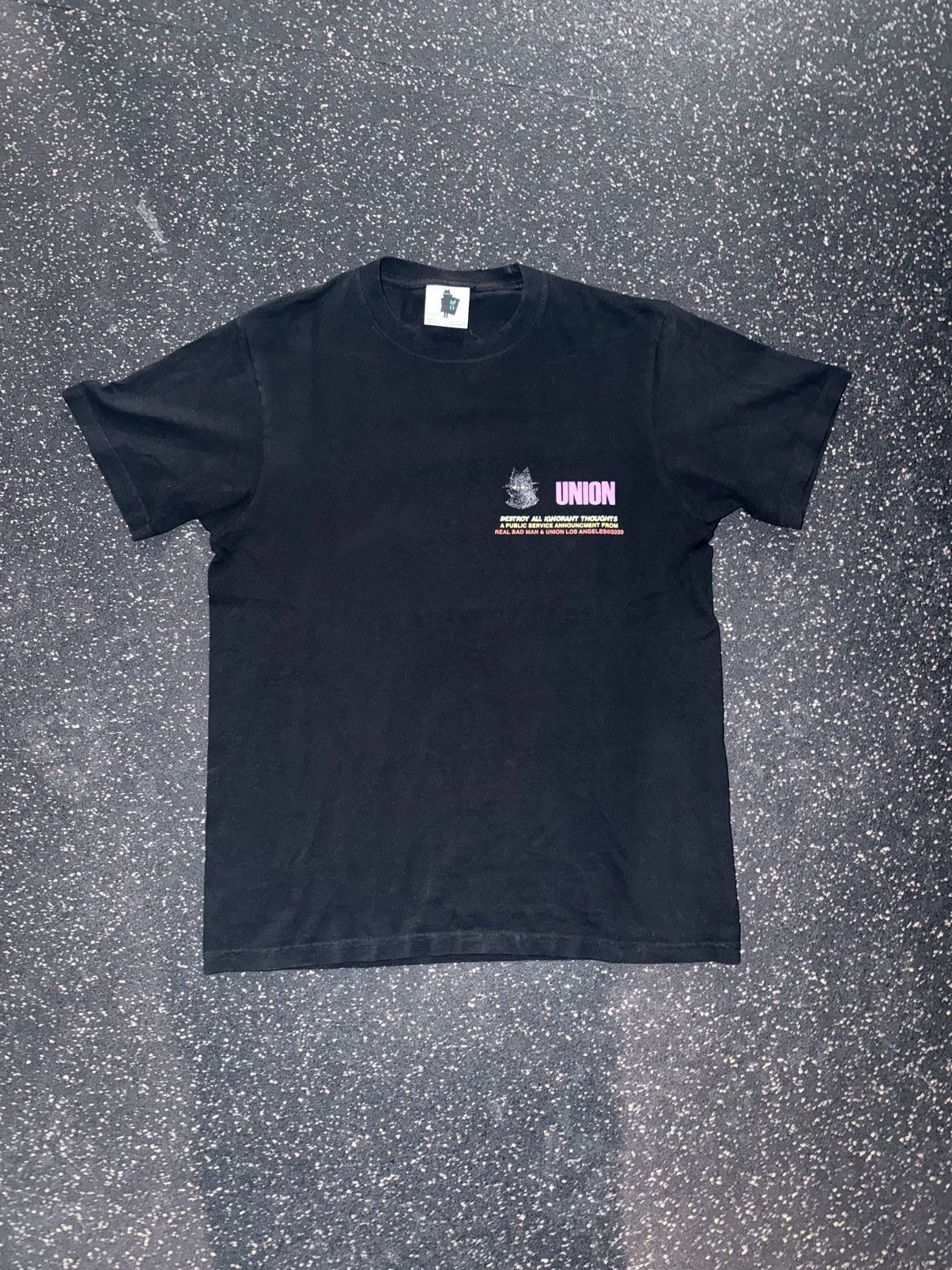 Union LA Union LA x Real Bad Man Destroy All Ignorant Thoughts Tee Size US M / EU 48-50 / 2 - 1 Thumbnail