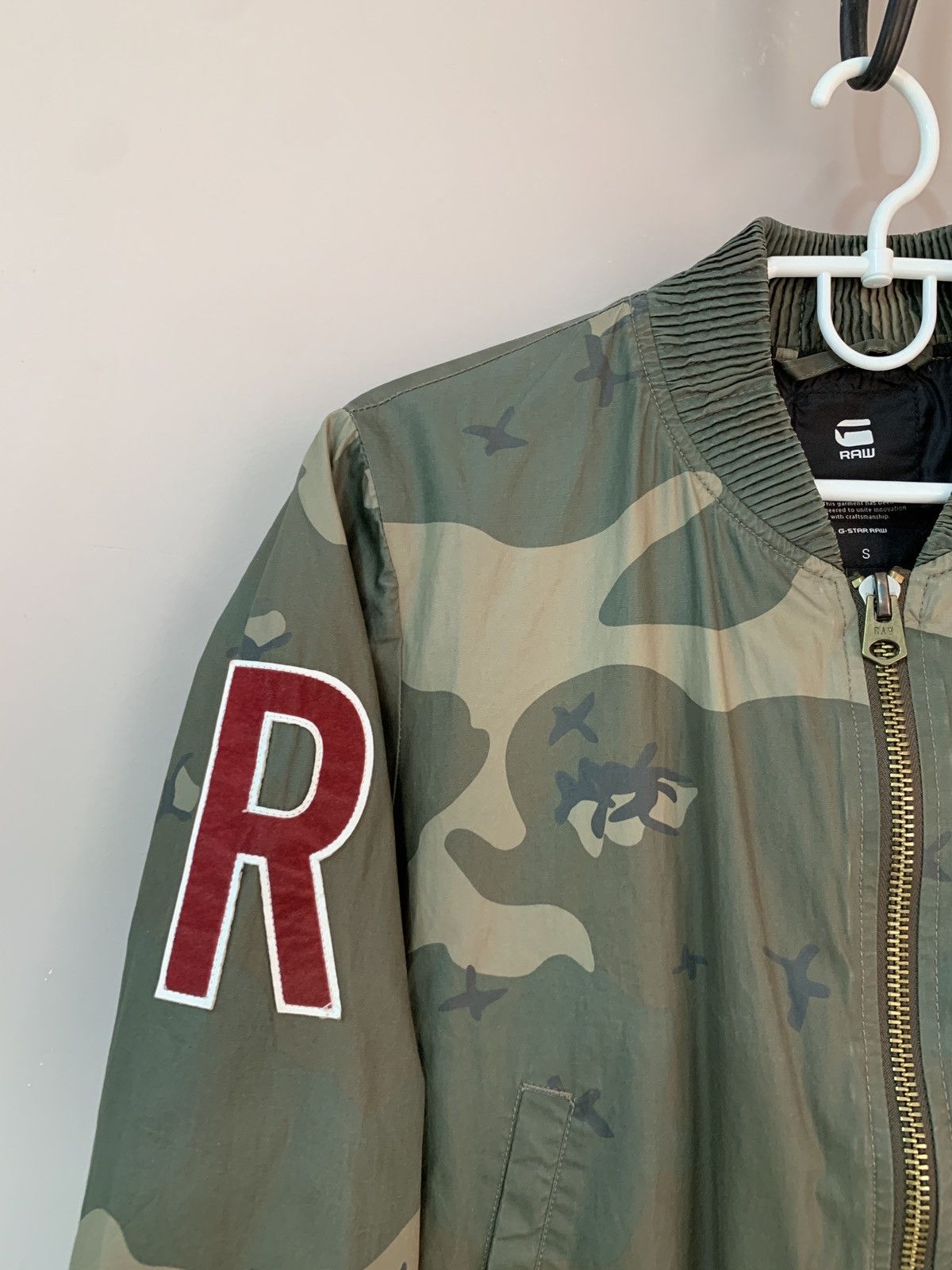 G-Star Womens G-Star Raw Full Zip Bomber Cargo Jacket Size S Size S / US 4 / IT 40 - 3 Thumbnail