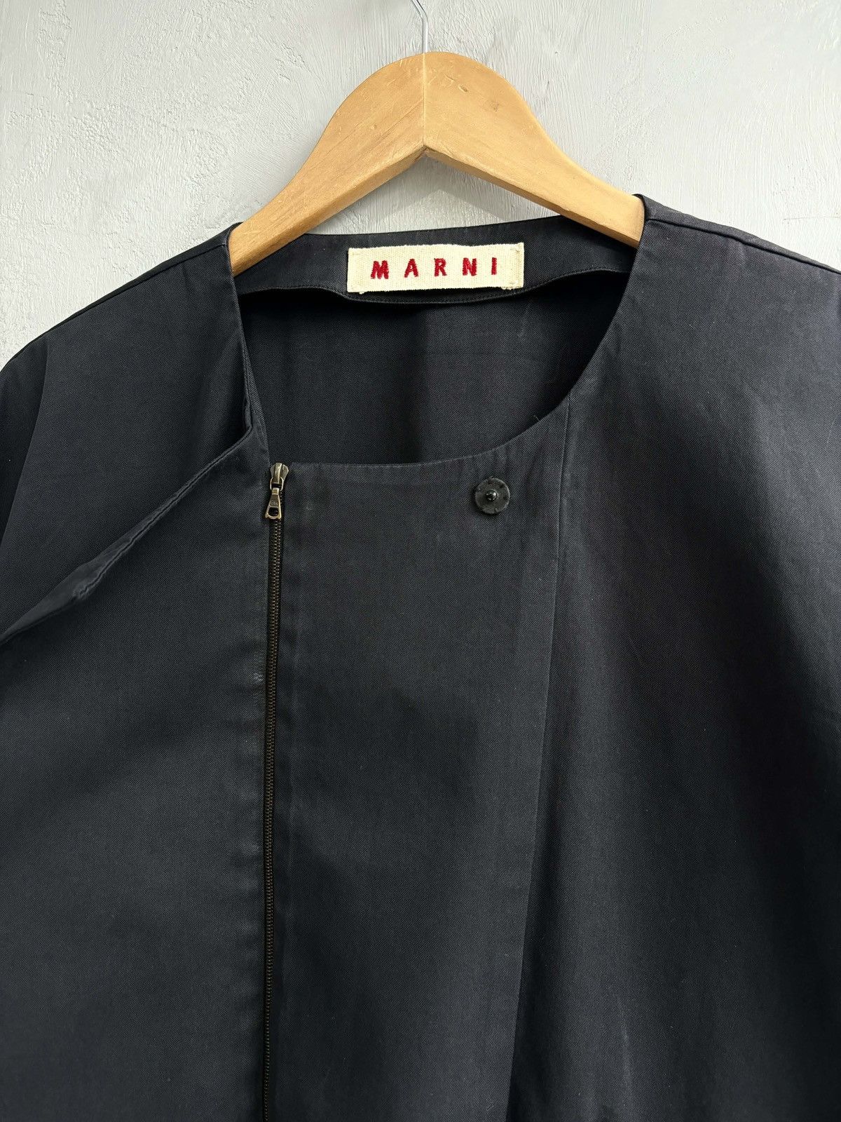 Marni Marni Hidden Zip Jacket Size US XXS / EU 40 - 2 Thumbnail