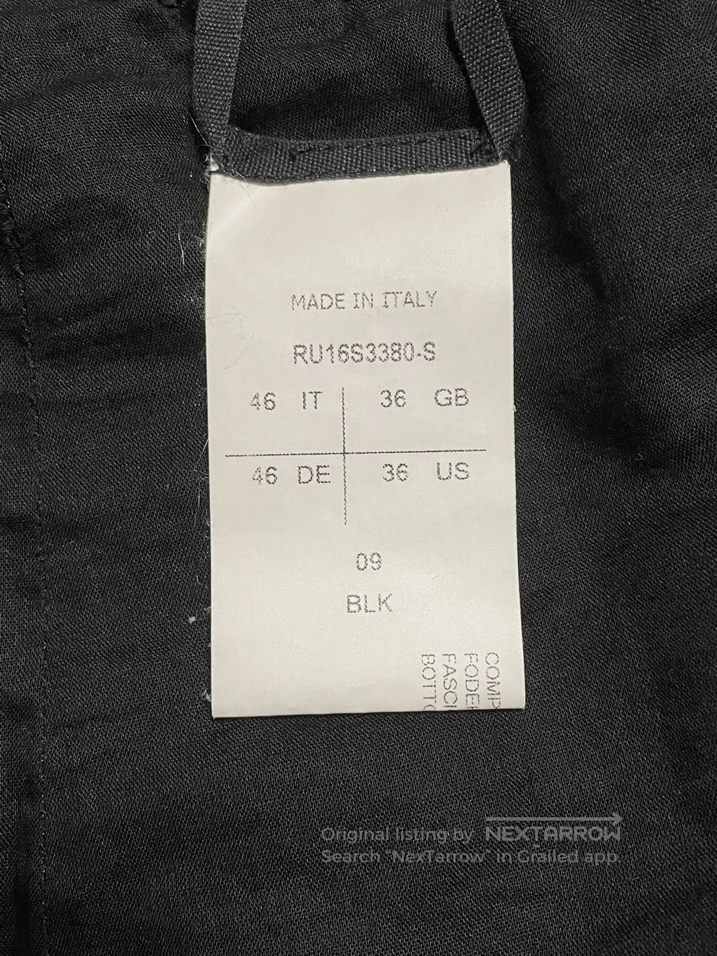 Rick Owens rick owens long pants with drop-crotch design. Size US 36 / EU 52 - 3 Thumbnail