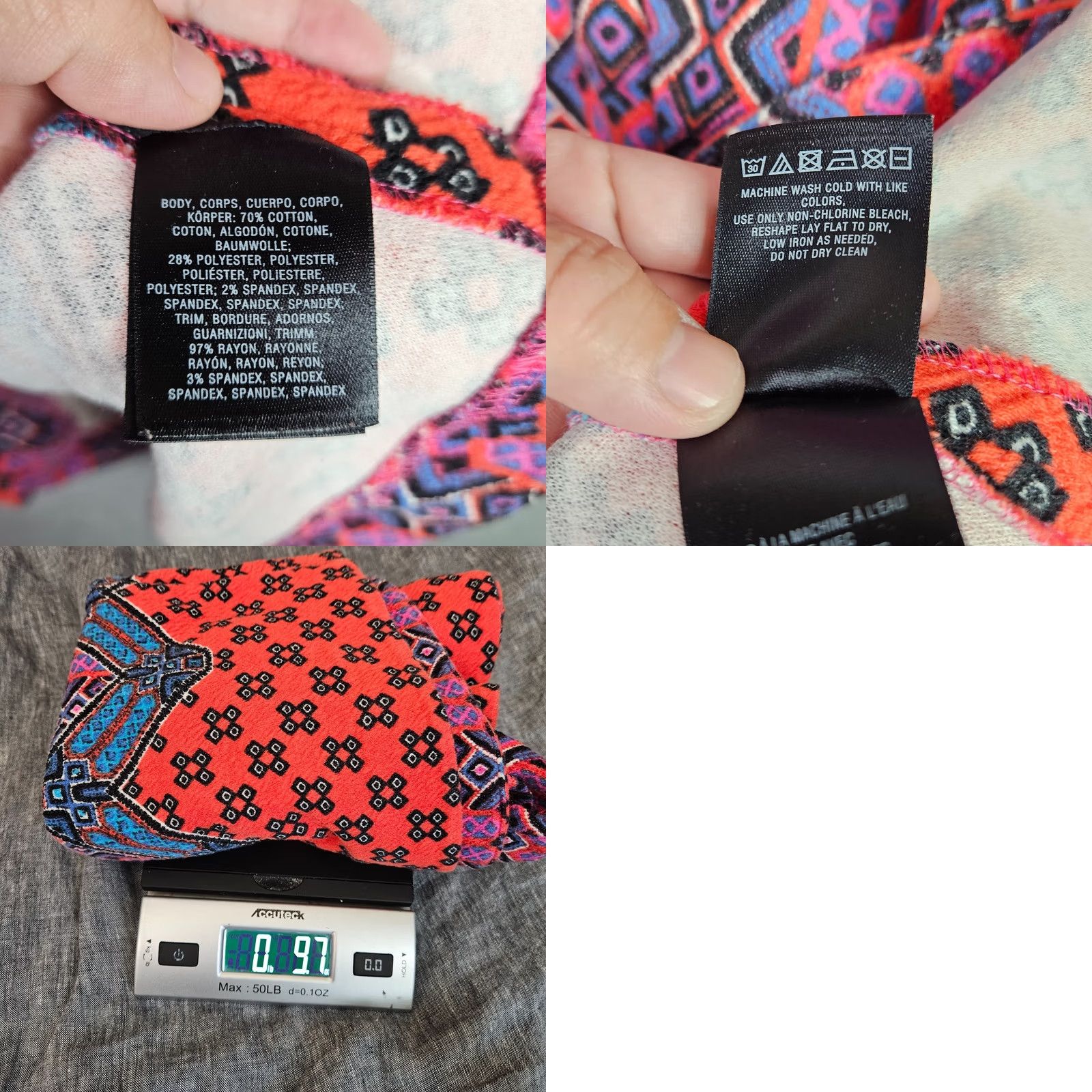 Anthropologie Maeve Anthropologie Womens 0P Sleeveless Fit Flare Dress Pink Blue Geometric Zip Dress Size XS / US 0-2 / IT 36-38 - 8 Thumbnail
