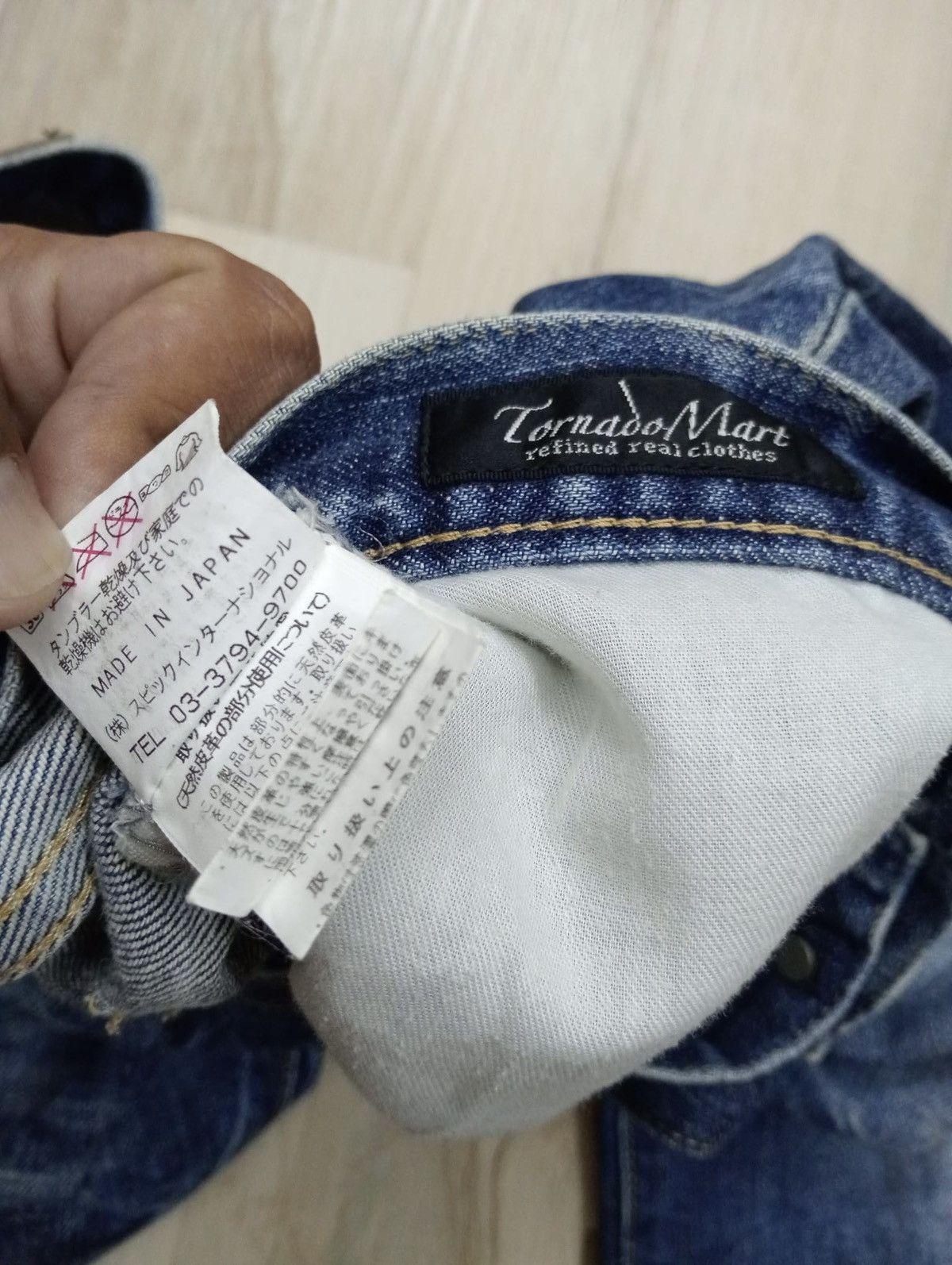 Tornado Mart Tornado Mart Denim Size US 37 - 5 Thumbnail