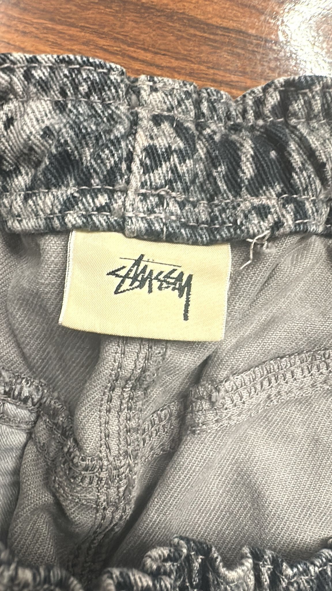 Stussy × Vintage Stussy Python Beach Pant Charcoal Size Large Size US 34 / EU 50 - 6 Thumbnail