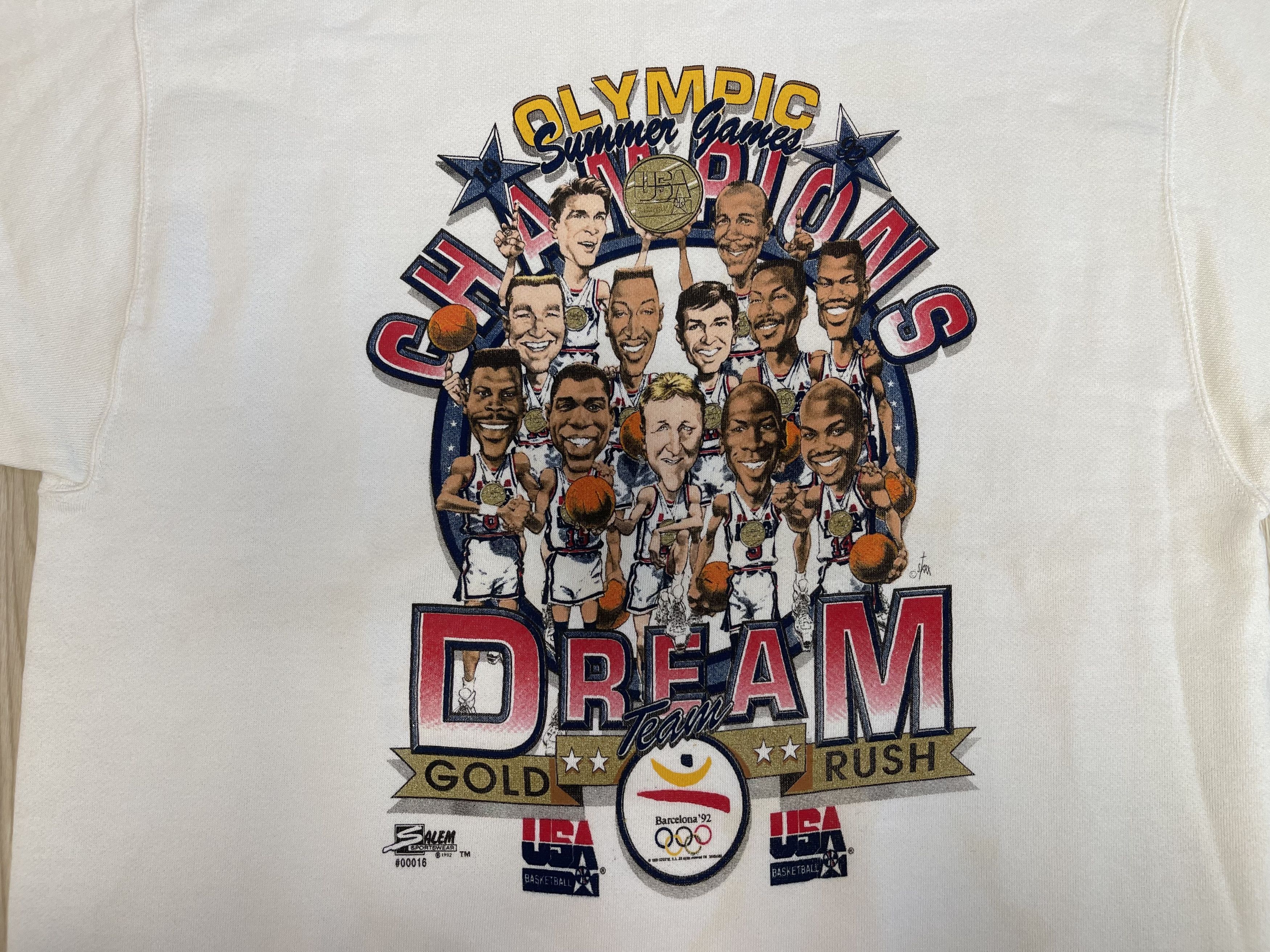 NBA 1992 Dream Team Basketball Olympics USA Edition 90’s Vintage Size US L / EU 52-54 / 3 - 4 Thumbnail