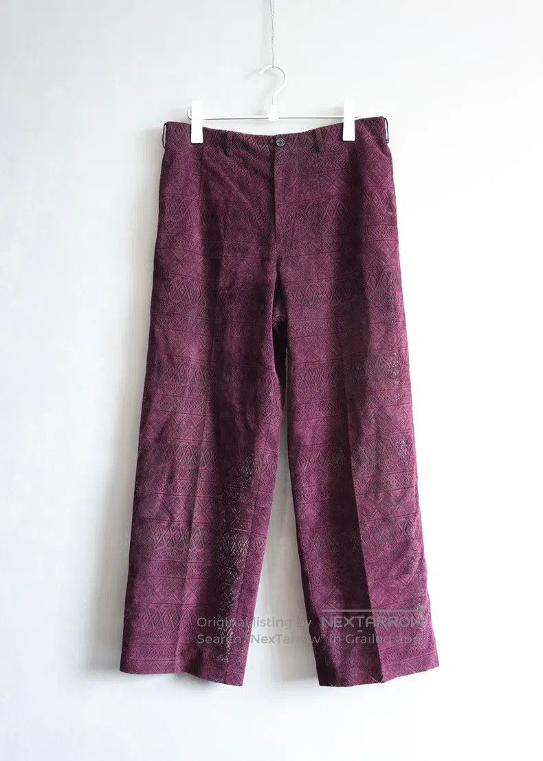 Yohji Yamamoto Yohji Yamamoto size m 97 SS Knit Cutout Lace Pants Size US 28 / EU 44 - 1 Thumbnail