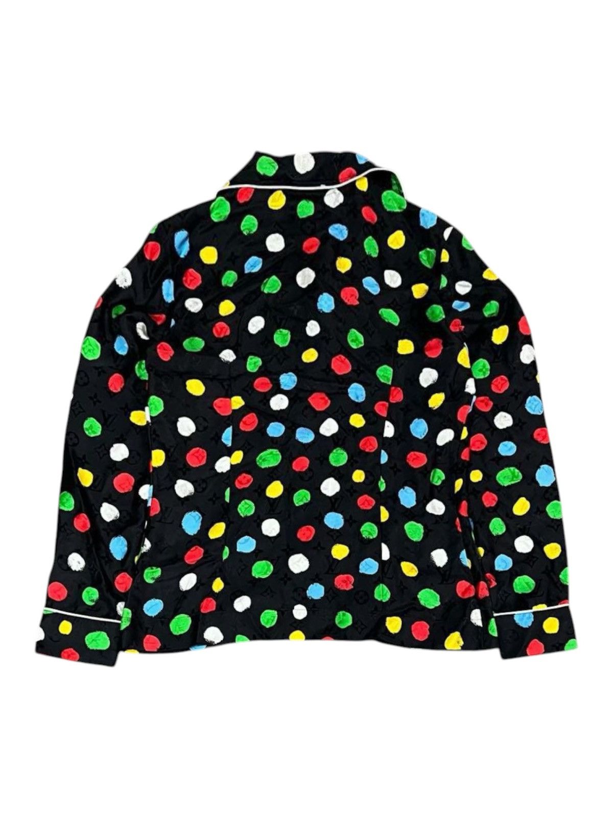 Louis Vuitton × Yayoi Kusama Louis Vuitton X Yayoi Kusama 36 Painted Dots Pajama Jacket Size XS / US 0-2 / IT 36-38 - 2 Thumbnail