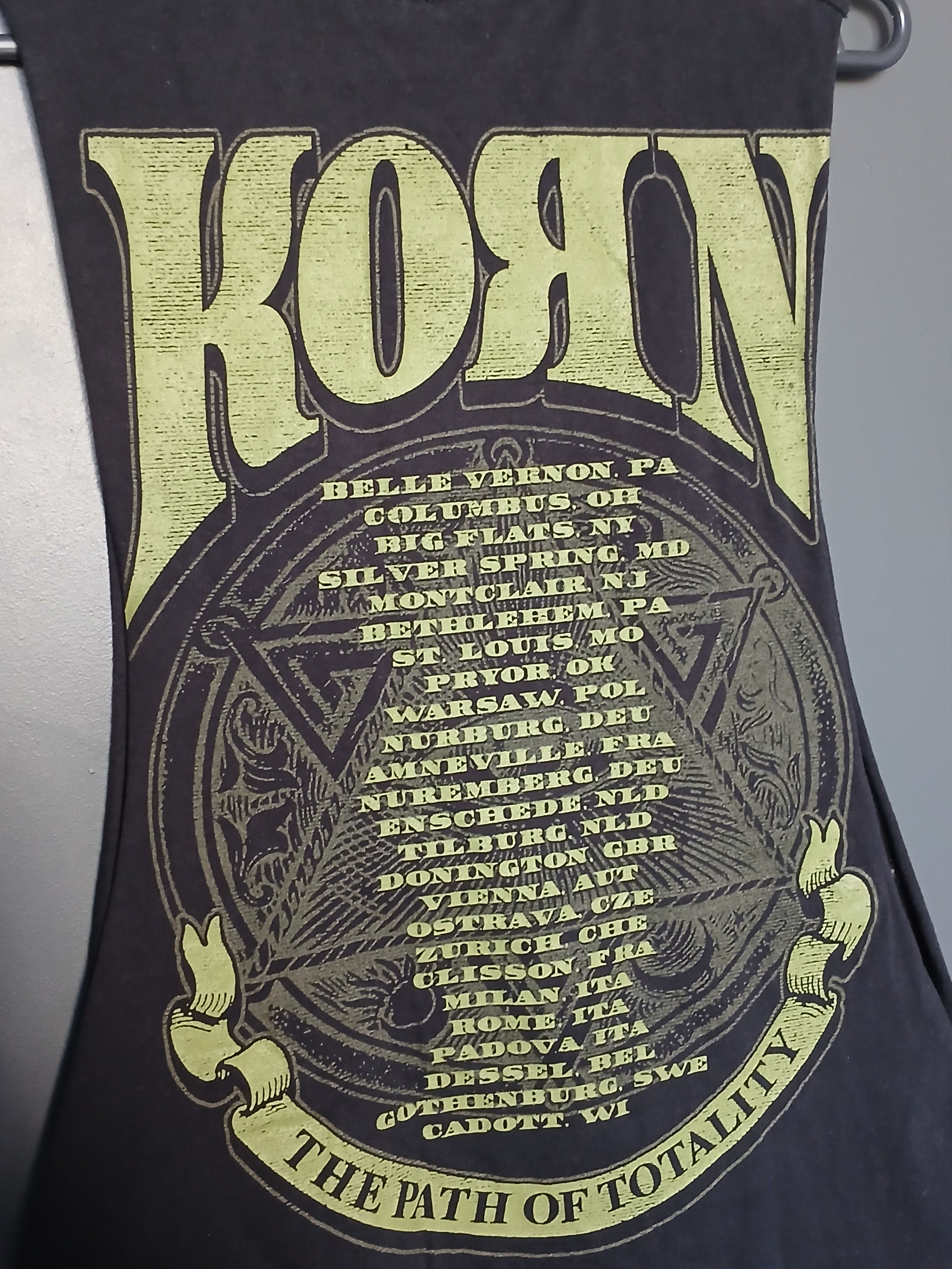 Band Tees Korn Sleeveless T-Shirt Size US M / EU 48-50 / 2 - 4 Thumbnail