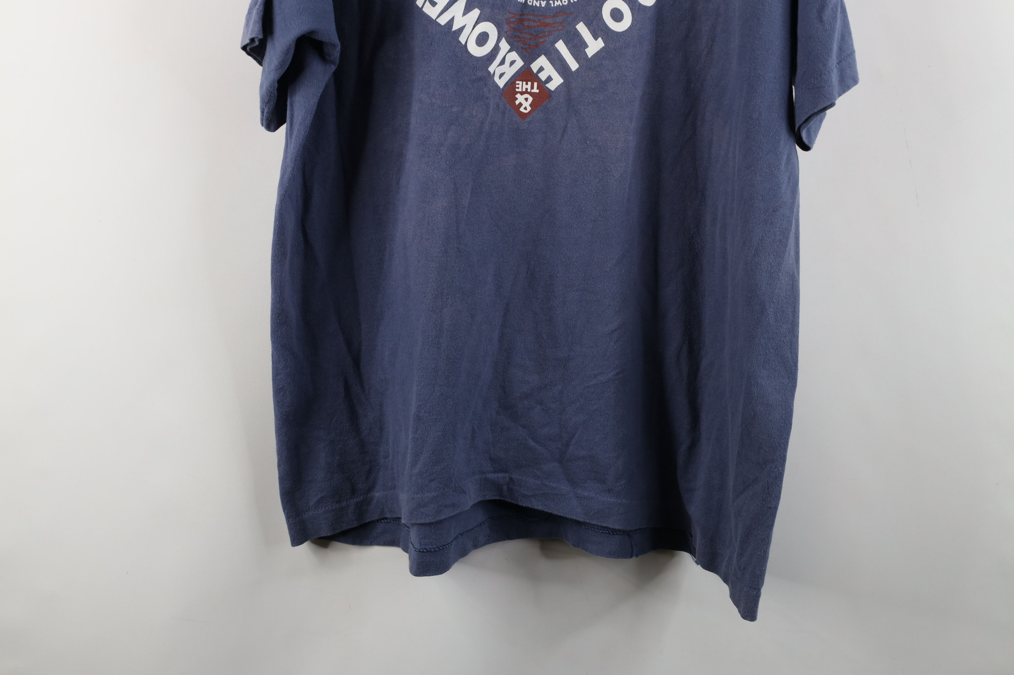 Vintage Vintage 90s Hootie & The Blowfish Band T-Shirt Blue HBF Size US XL / EU 56 / 4 - 16 Thumbnail
