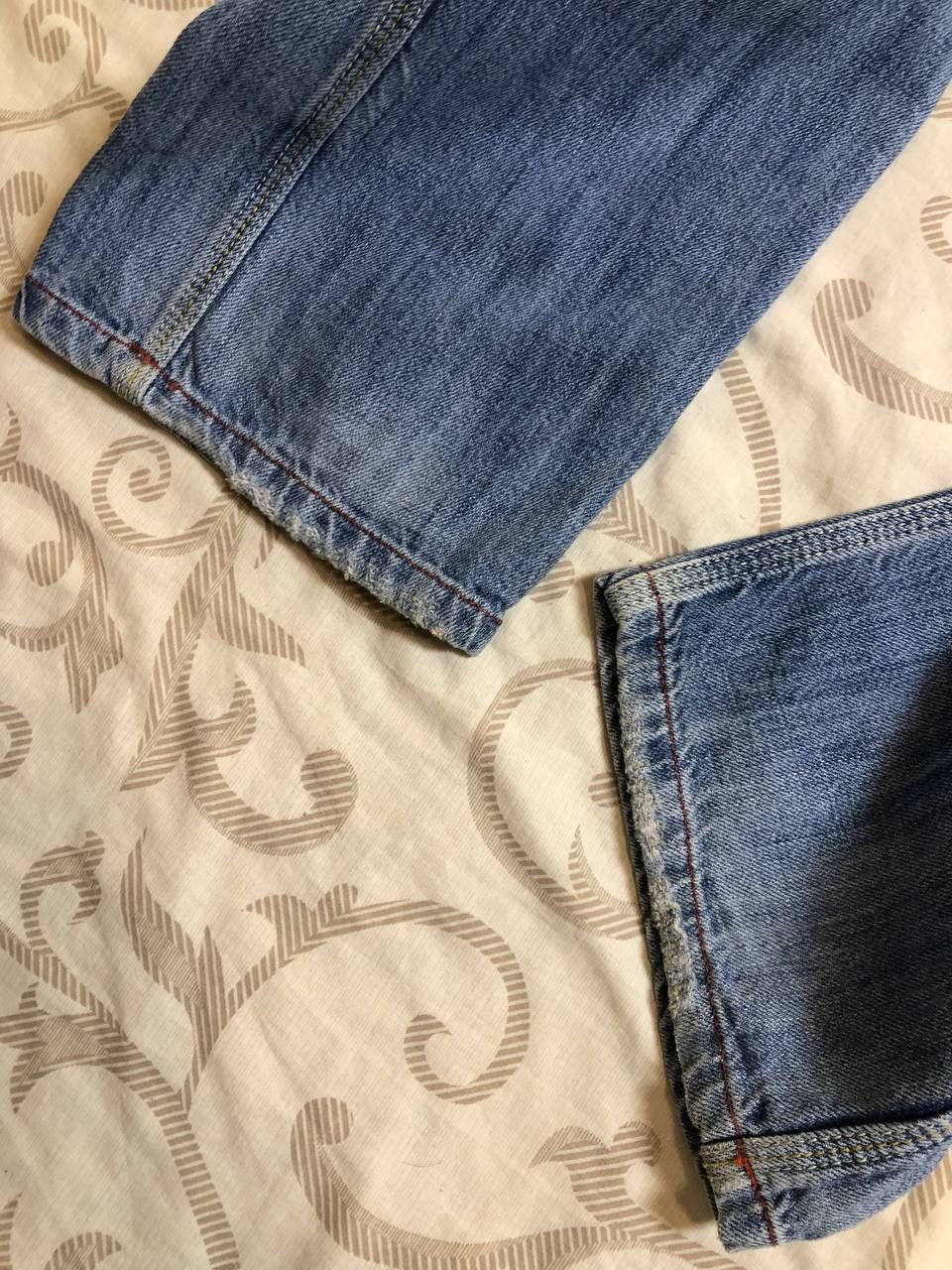 Diesel DIESEL BRADDO Denim Distressed Regular Slim Straight Jeans Size US 30 / EU 46 - 6 Thumbnail