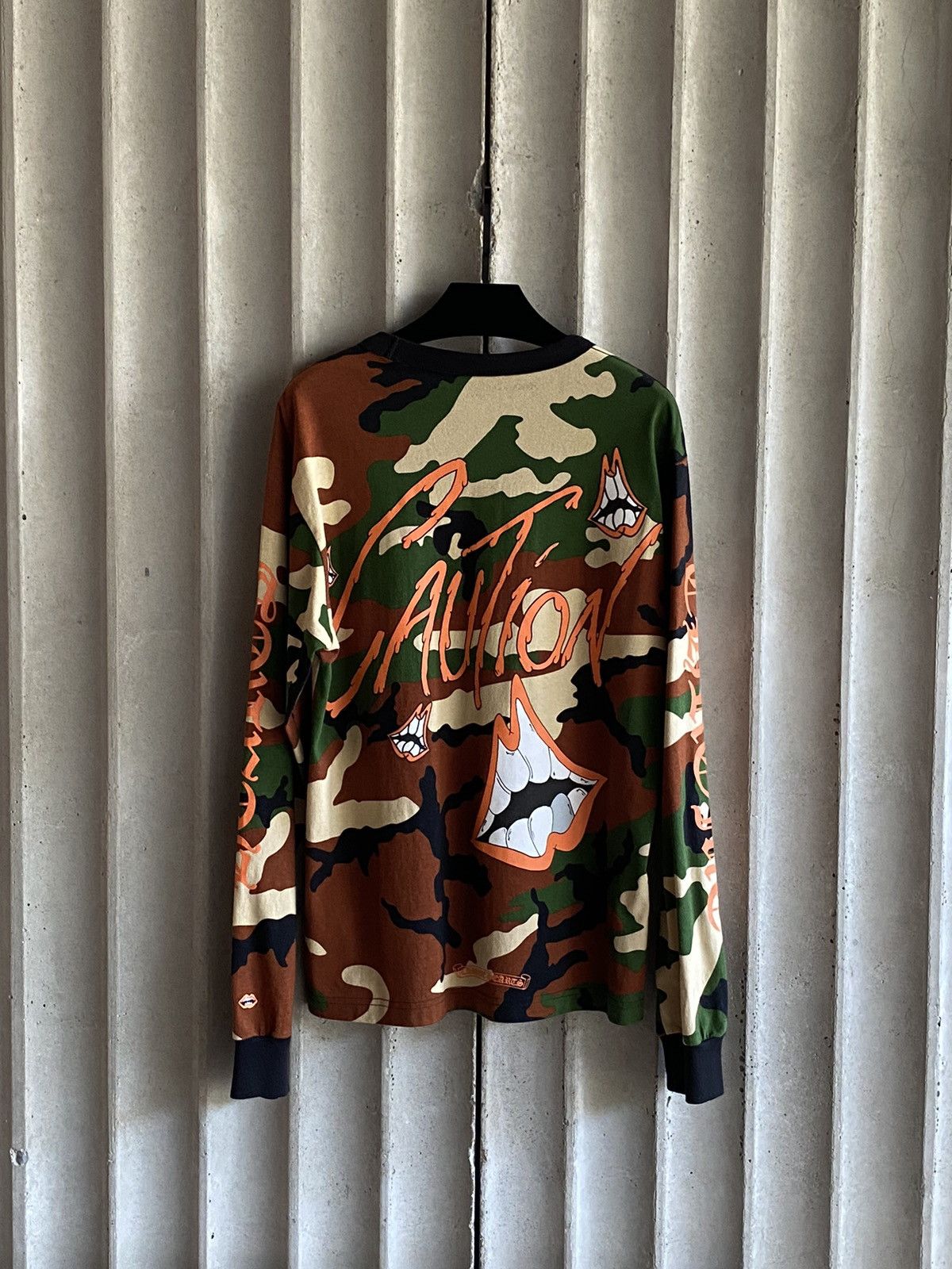 Chrome Hearts CHROME HEARTS LONG SLEEVE MATTY BOY PPO CAUTION CAMO Size US M / EU 48-50 / 2 - 2 Thumbnail