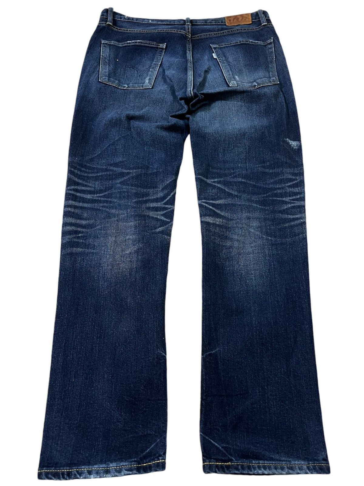Edwin × If Six Was Nine VINTAGE EDWIN WHITE TAG DISTRESSED JEANS VERY RARE Size US 34 / EU 50 - 2 Thumbnail