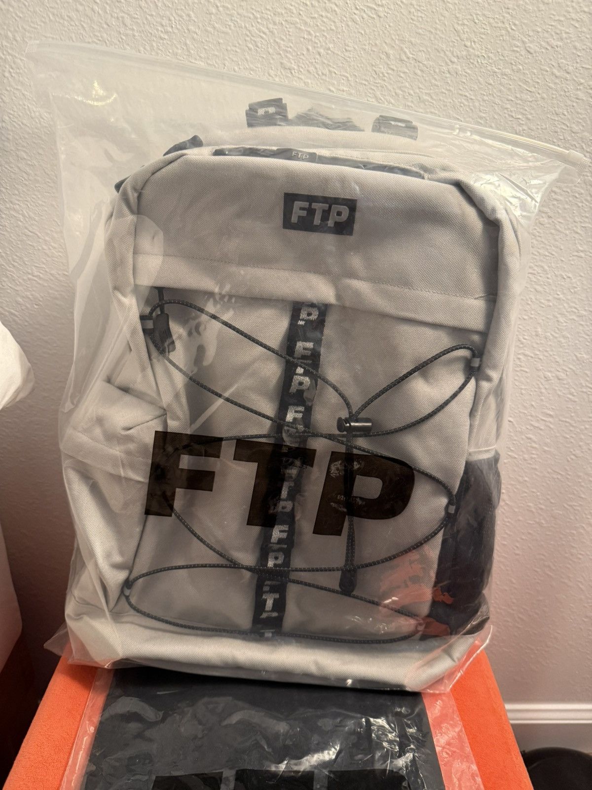 Fuck The Population FTP Cordura Bungee Backpack Gray/Black/3M Size ONE SIZE - 1 Thumbnail