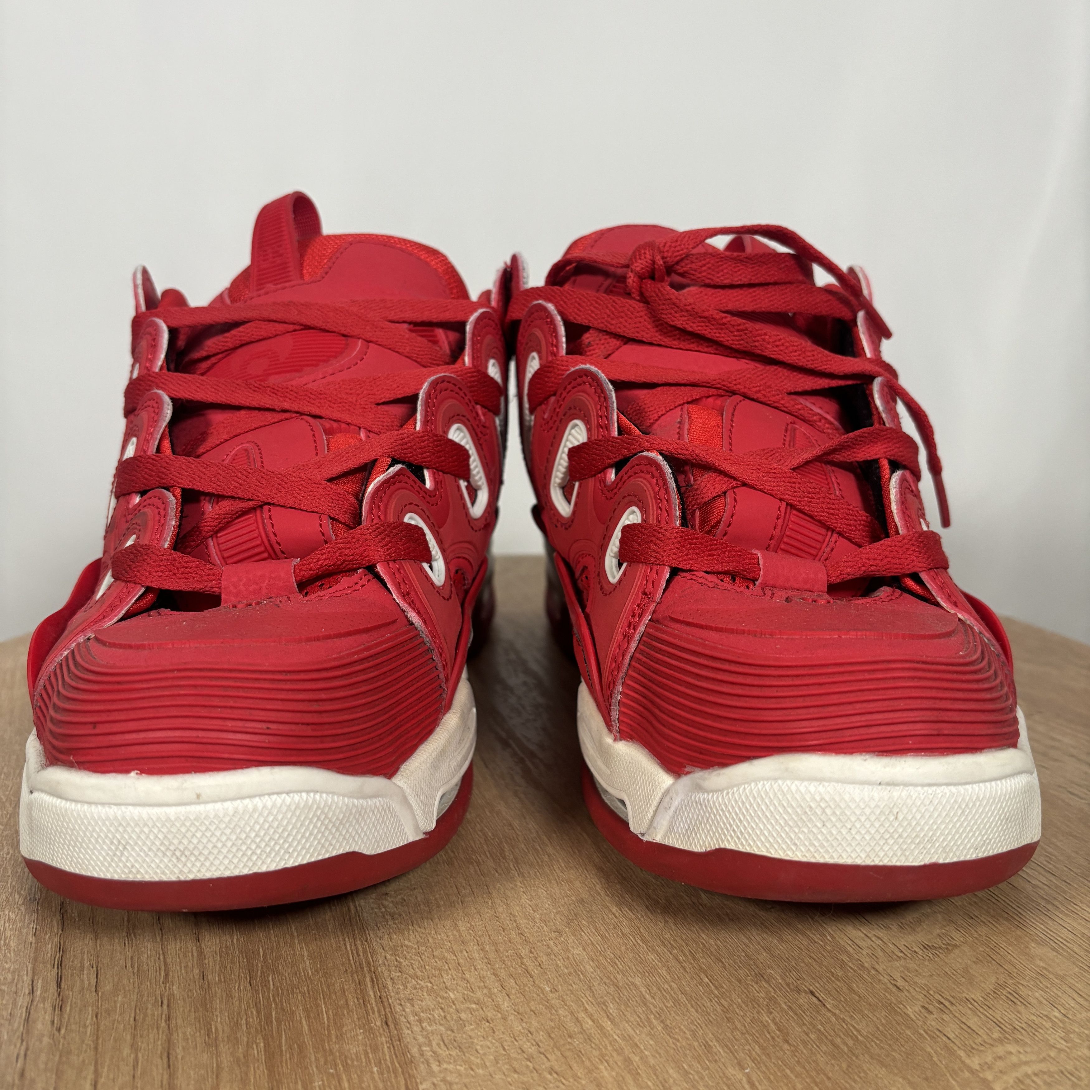 Osiris Osiris D3 2001 Red Rising Sun Used 10M Size US 10 / EU 43 - 2 Thumbnail