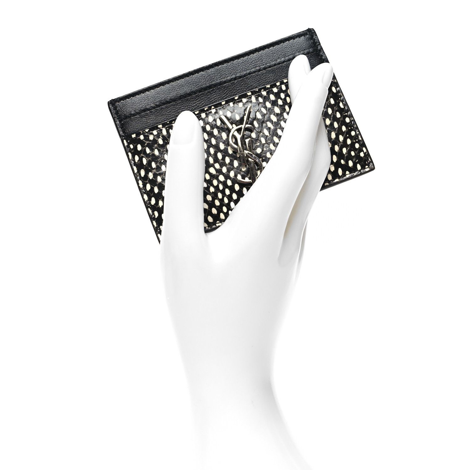 Saint Laurent Paris o1b1hav110225 611558 Size: OS / Cassandre Card Case Size ONE SIZE - 2 Thumbnail