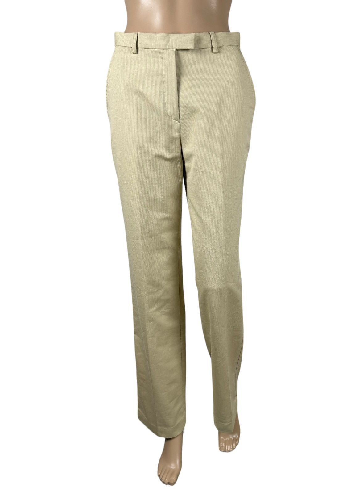 Iceberg Iceberg Chino Wide Leg Pants Cotton Beige size 38 Size 26" / US 2 / IT 38 - 2 Thumbnail