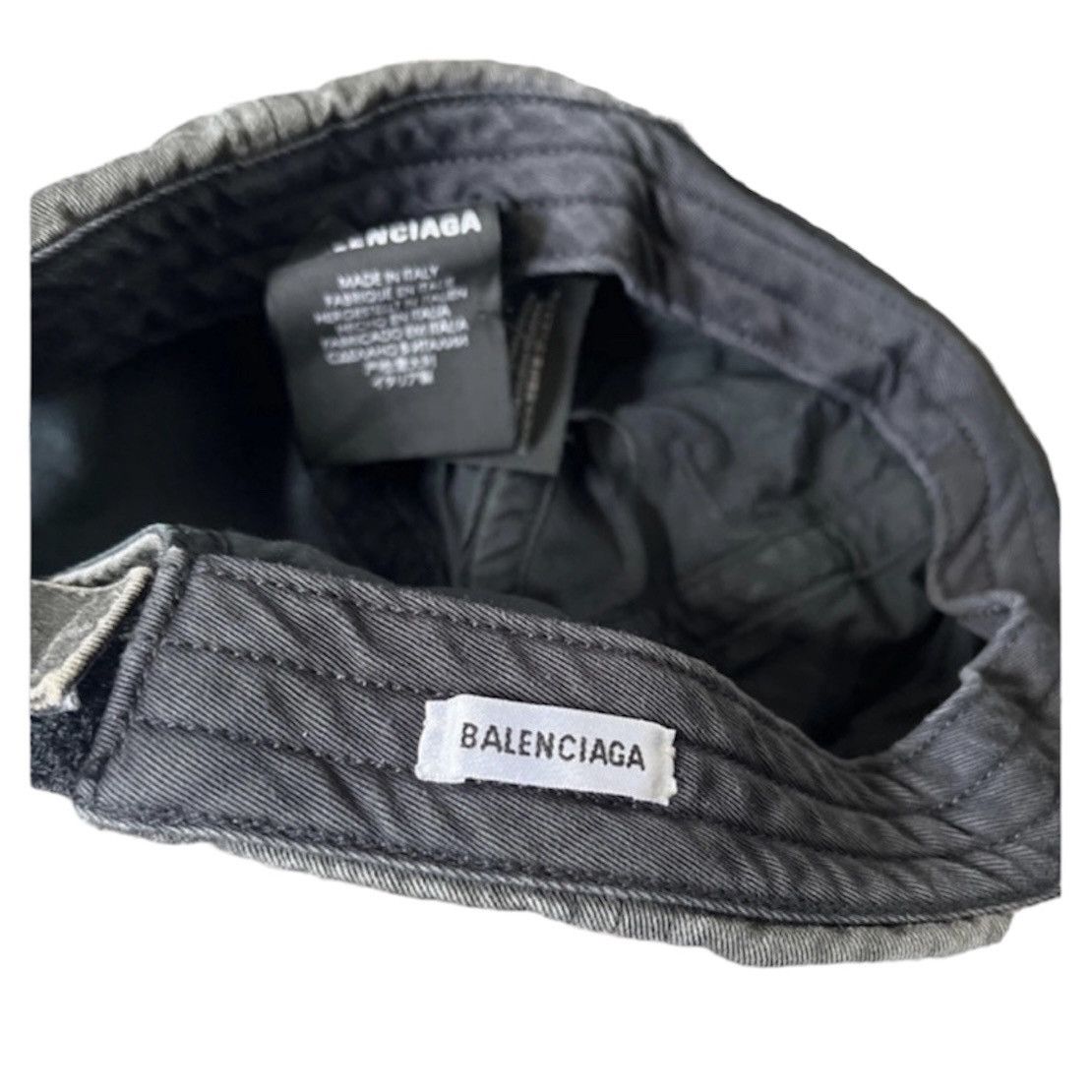 Balenciaga Balenciaga Logo Brim Cap Size ONE SIZE - 8 Thumbnail